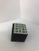 Siemens 3RH1911-1GA22 Contact Block 690V 10A