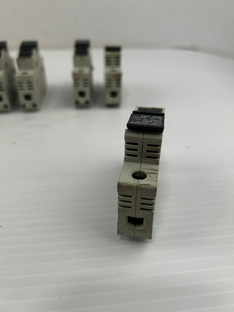 Allen-Bradley 1492-FB3C30-L Fuse Holder Ser. B 600V 30A 1P - Lot of 6