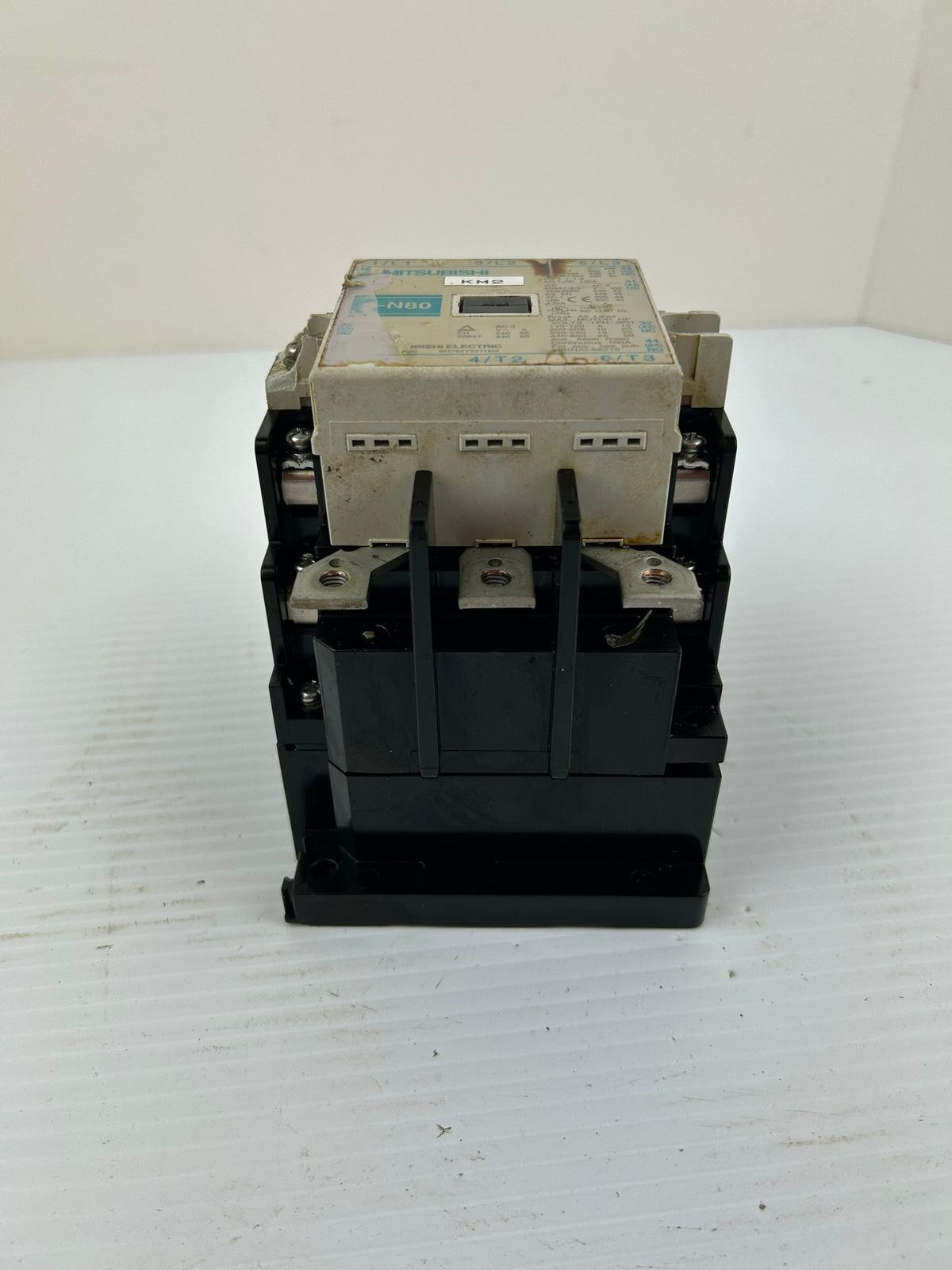 Mitsubishi S-N80 3 Pole 135A Contactor 600V AC Magnetic Motor Starter