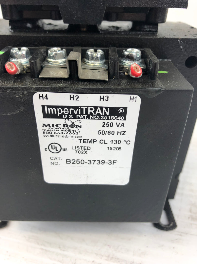 Micron B250-3739-3F Transformer 250VA 50/60Hz