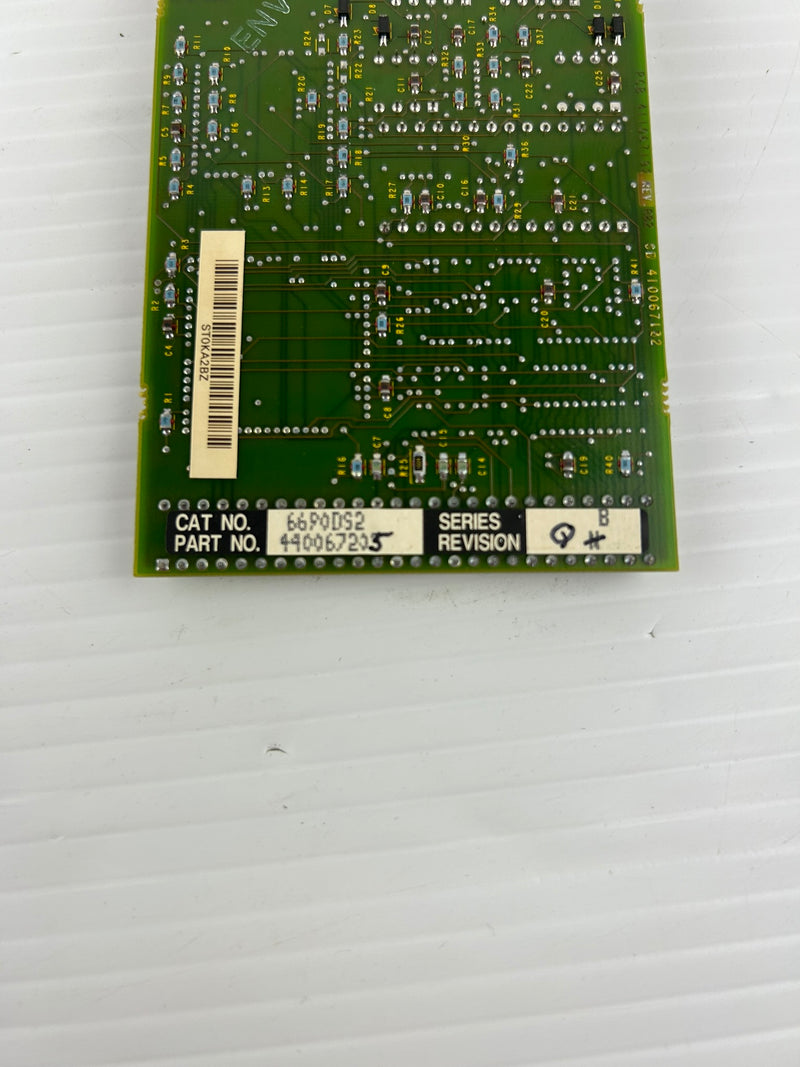 Allen-Bradley 6690DS2 Remote I/O Circuit Board Series B 6690-DS2 440067205