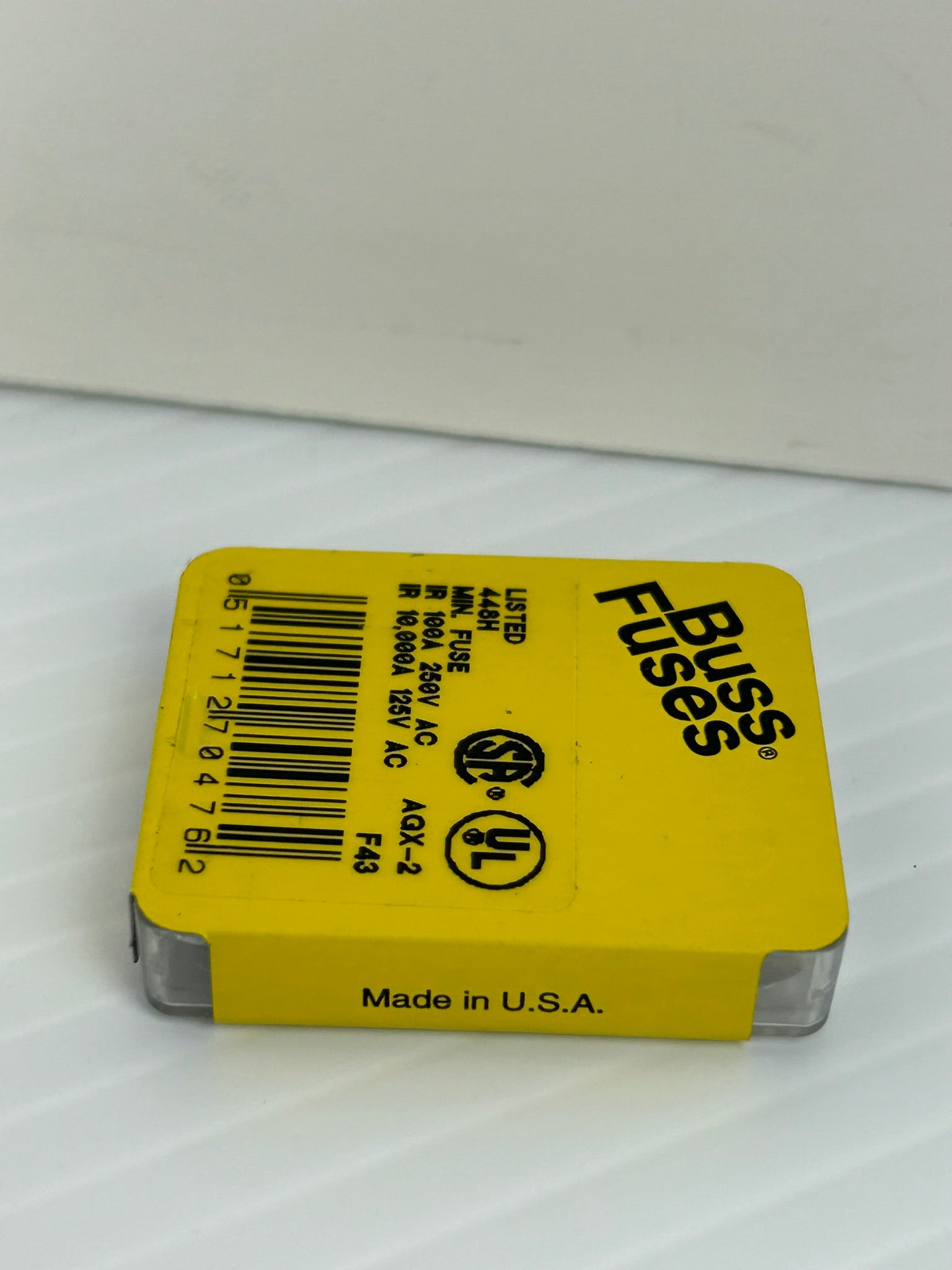 Buss AGX-2 Glass Fuses 250VAC 100A - Lot of 9