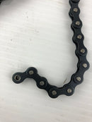 Roller Chain 121" Long 1/2" Pitch 1/8" Inner Width 1/4" Diameter