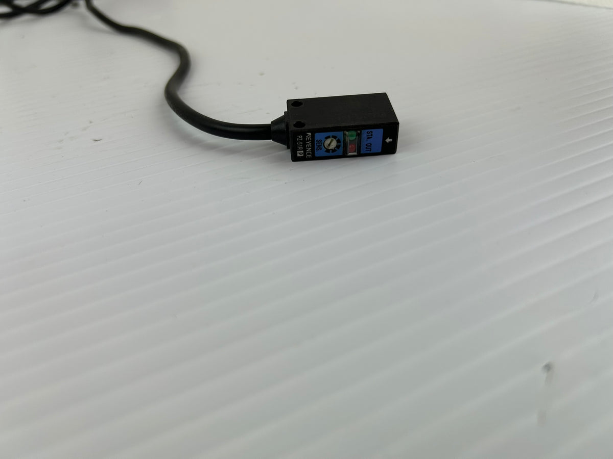 KEYENCE PZ-51RP Photoelectric Sensor 12-24VDC NPN Thru-Beam 7M Cable