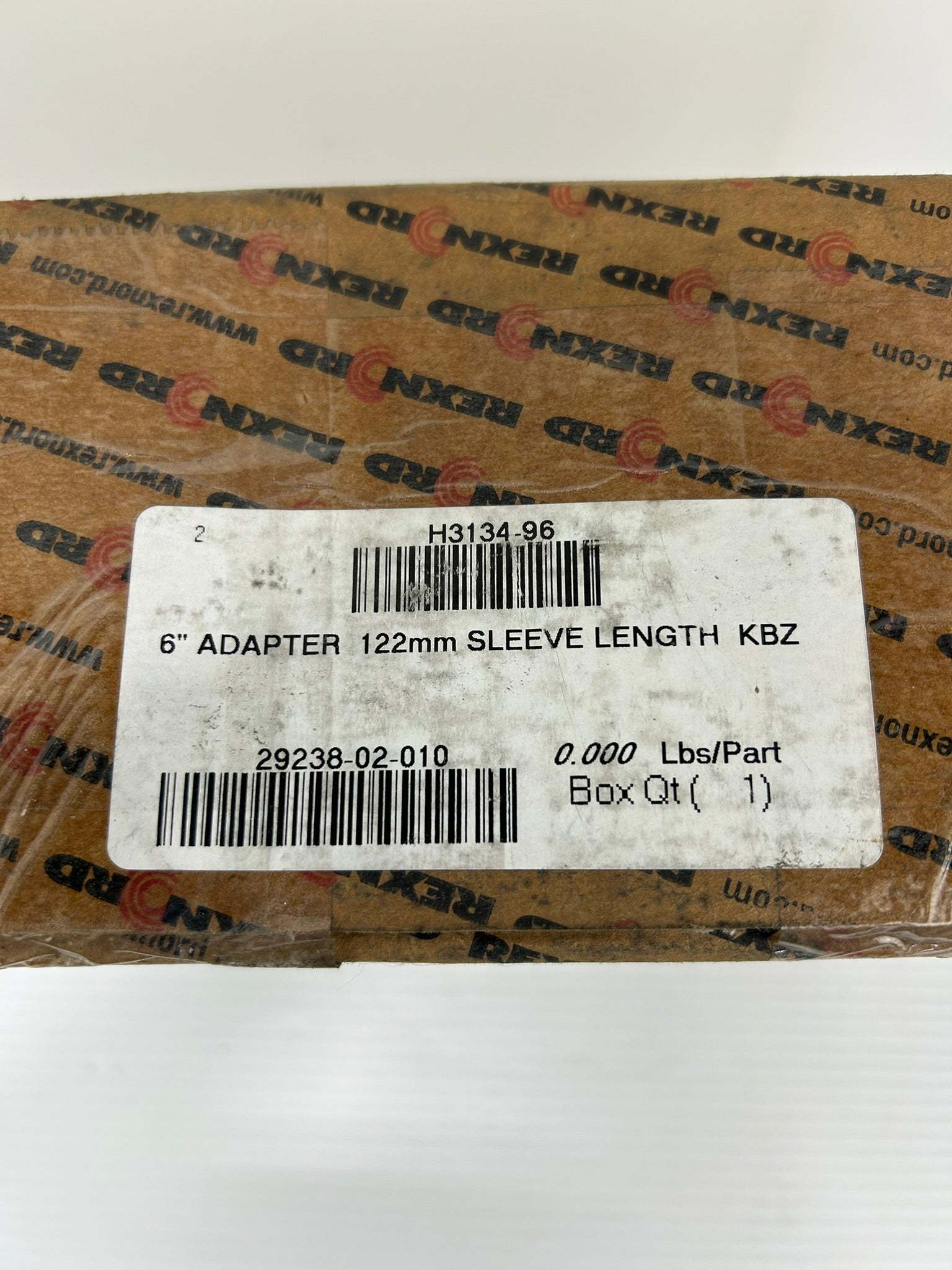 Rexnord H3134096 6" Bearing Adapter Assembly 122mm Sleeve Length KBZ H3134-96