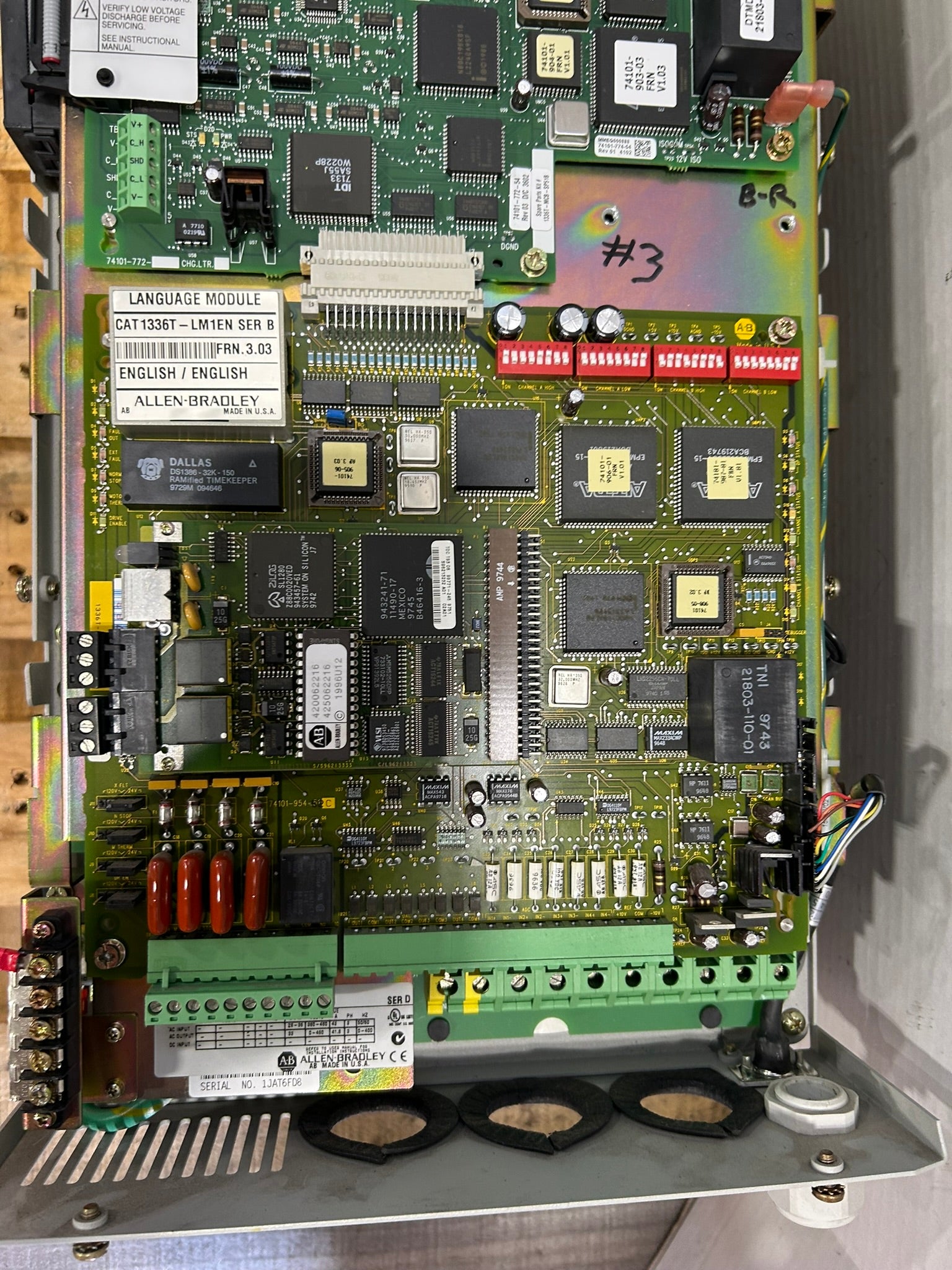 Allen-Bradley 1336T-B025-AE-GT3EN 1336 Force Drive Series D