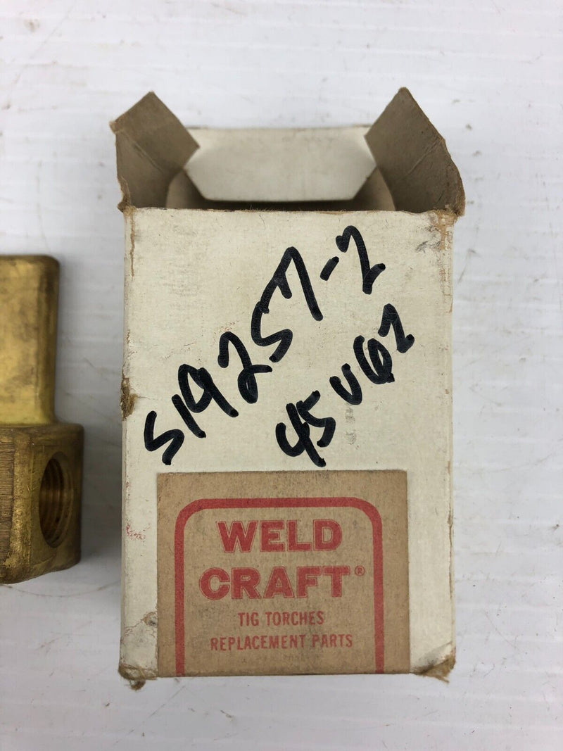 Weld Craft 45V62 P/C Adapter For A/C Tig Torches