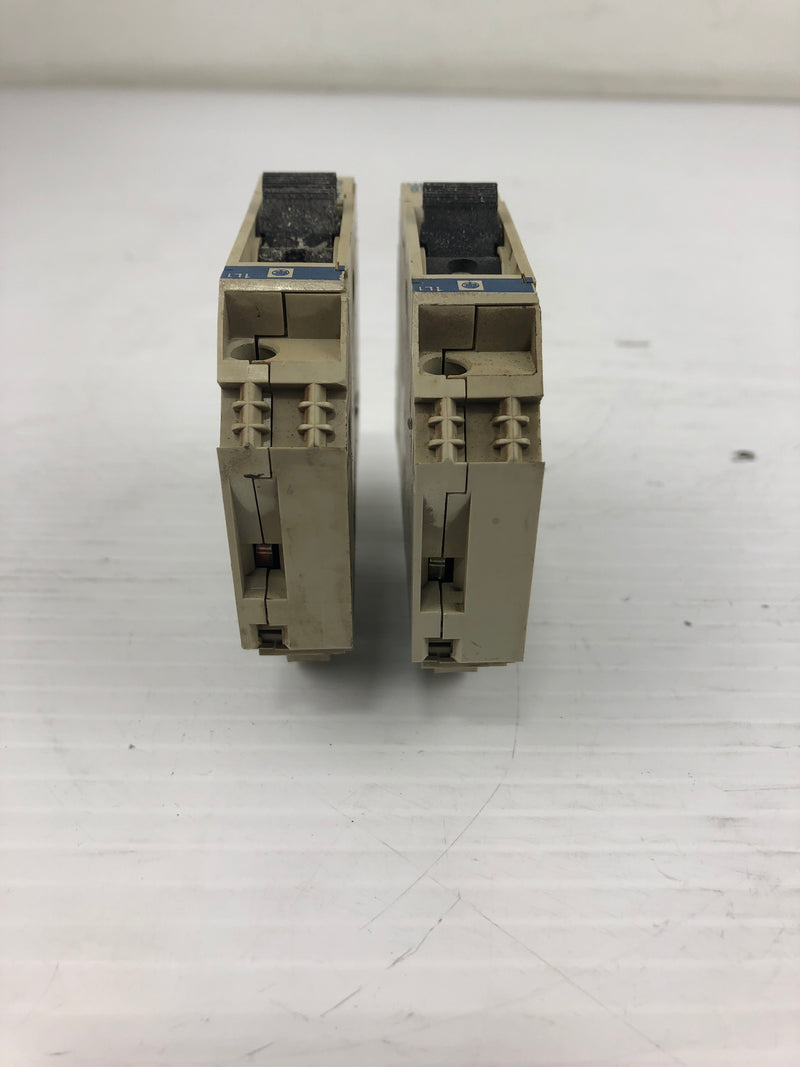 Telemecanique GB2-CB10 Circuit Breaker 5 Amp - Lot of 2