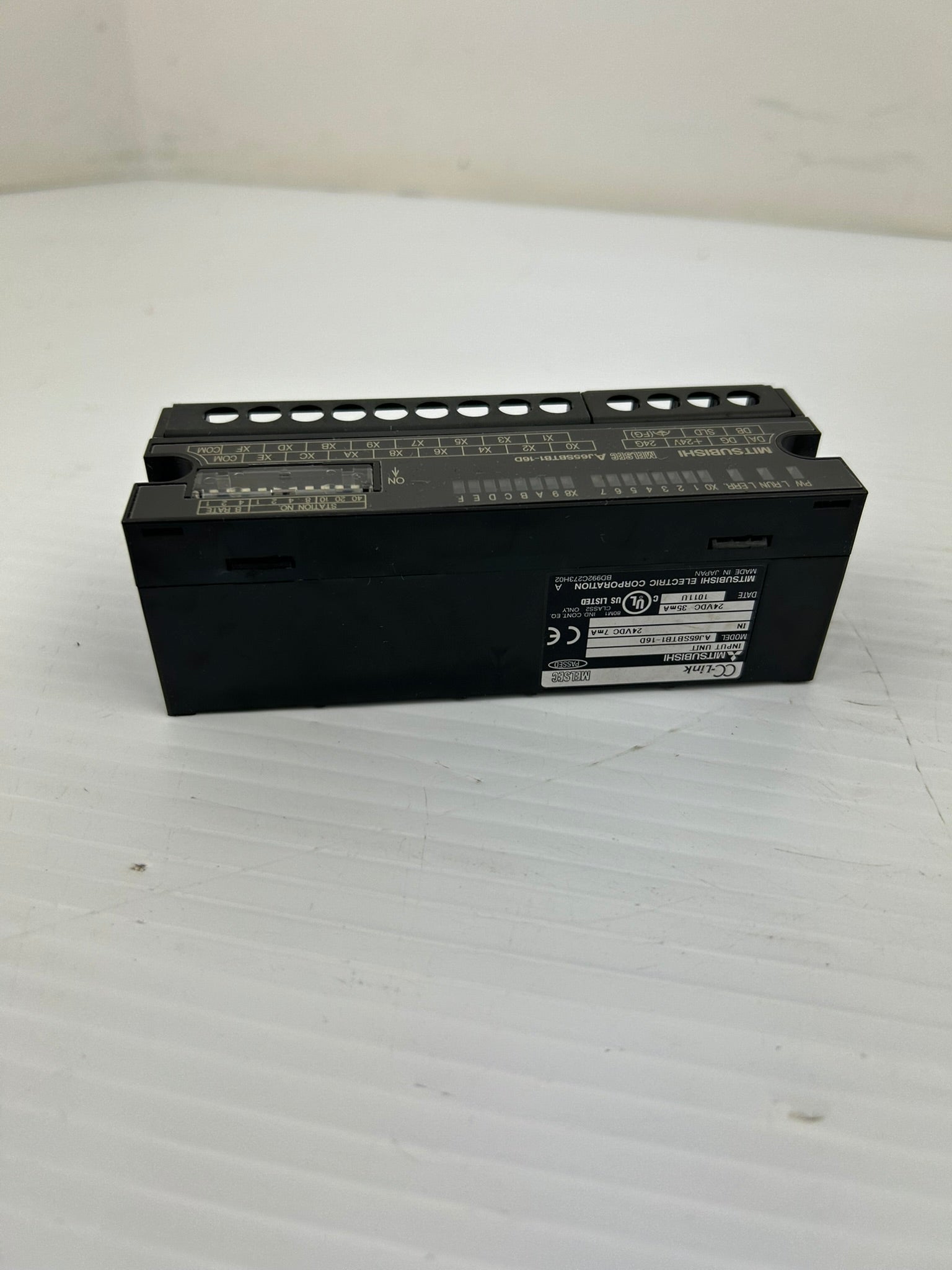 Mitsubishi Melsec AJ65SBTB1-16D CC-Link Input Unit 24VDC 7mA