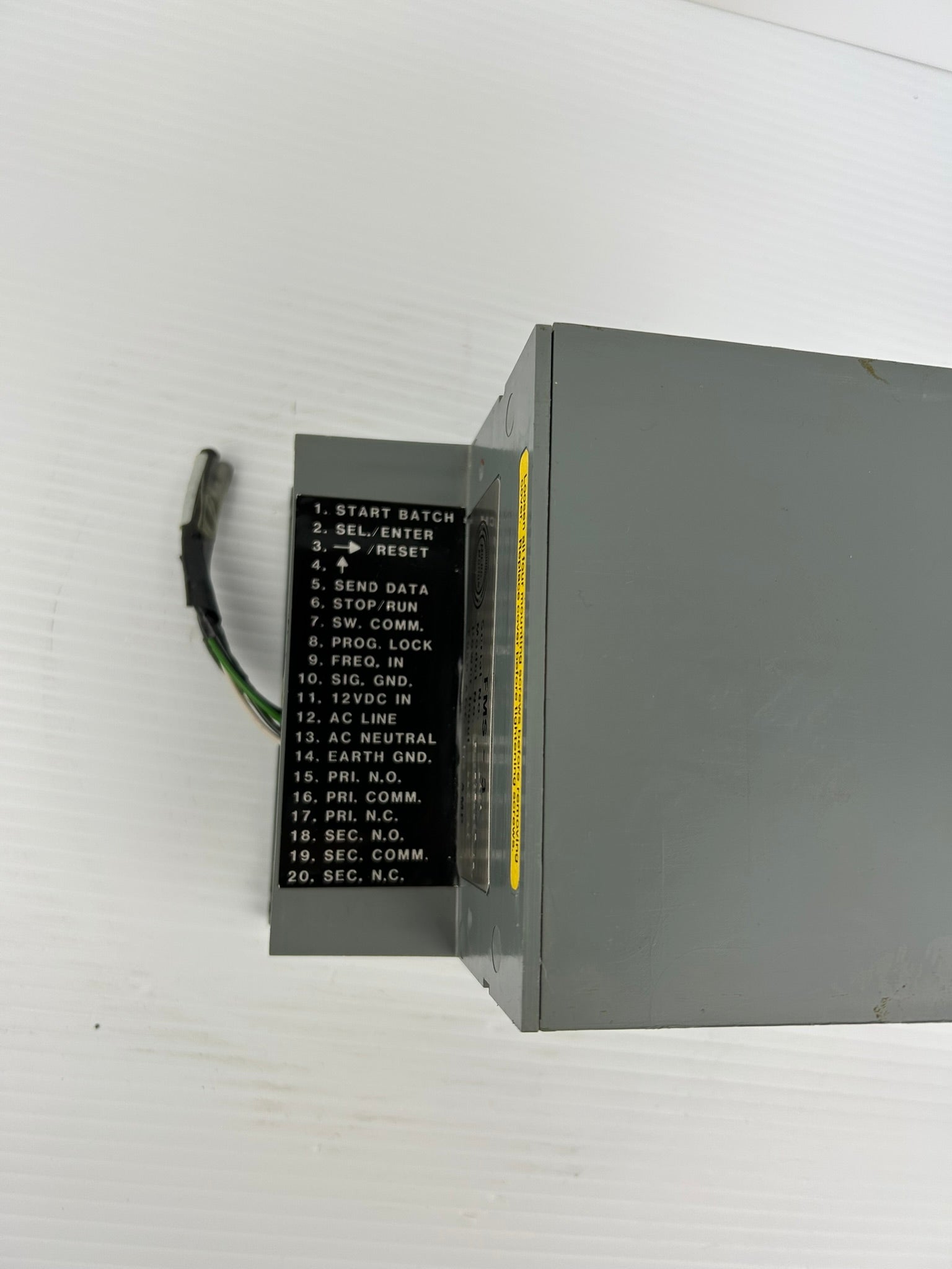 Micro Motion FMS-3 Flow Monitoring System Power Input FMS-3-115-NA-J 115VAC