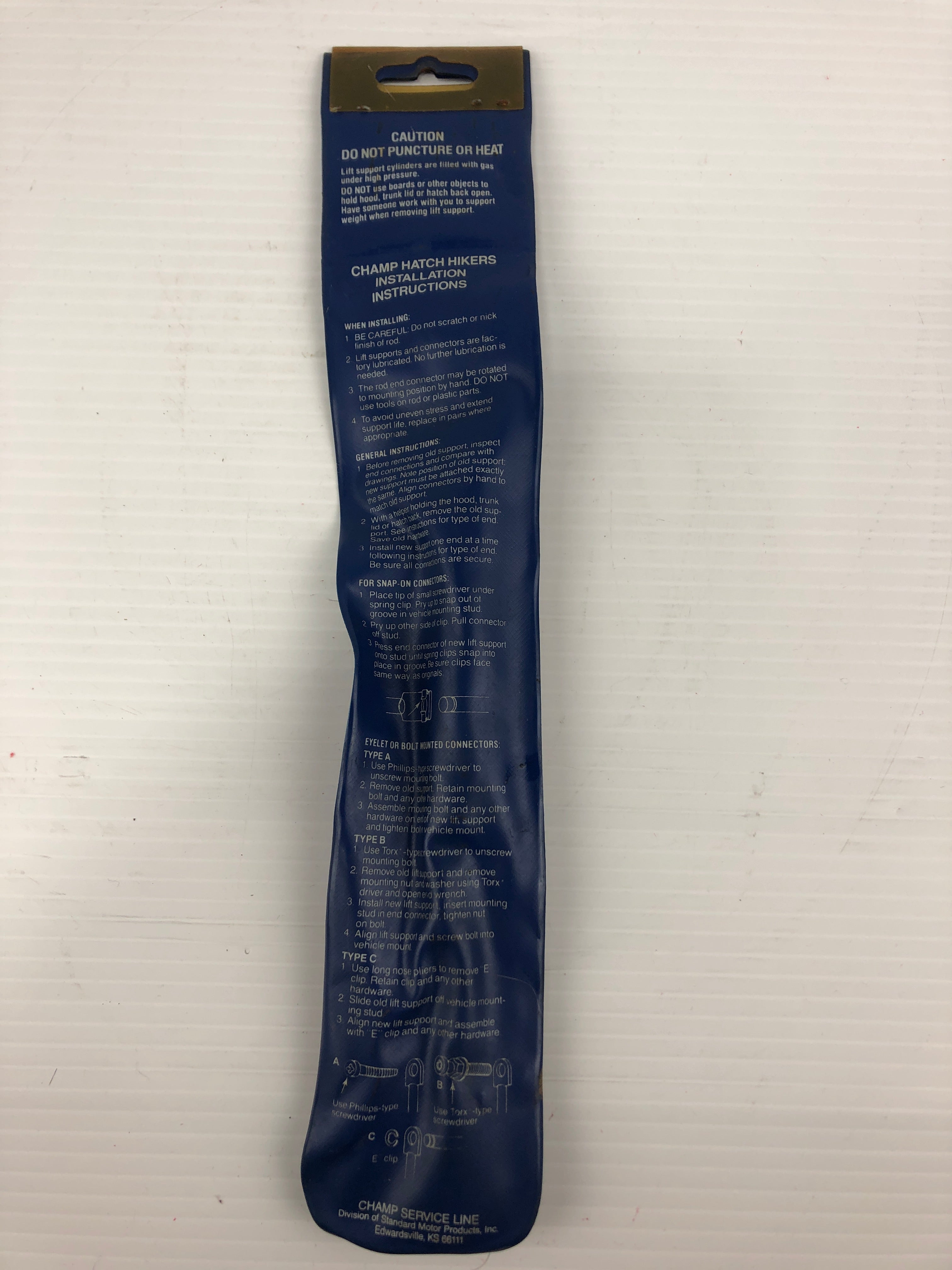 Champ Hatch Hikers 420108 Gas Charged Lift Supports