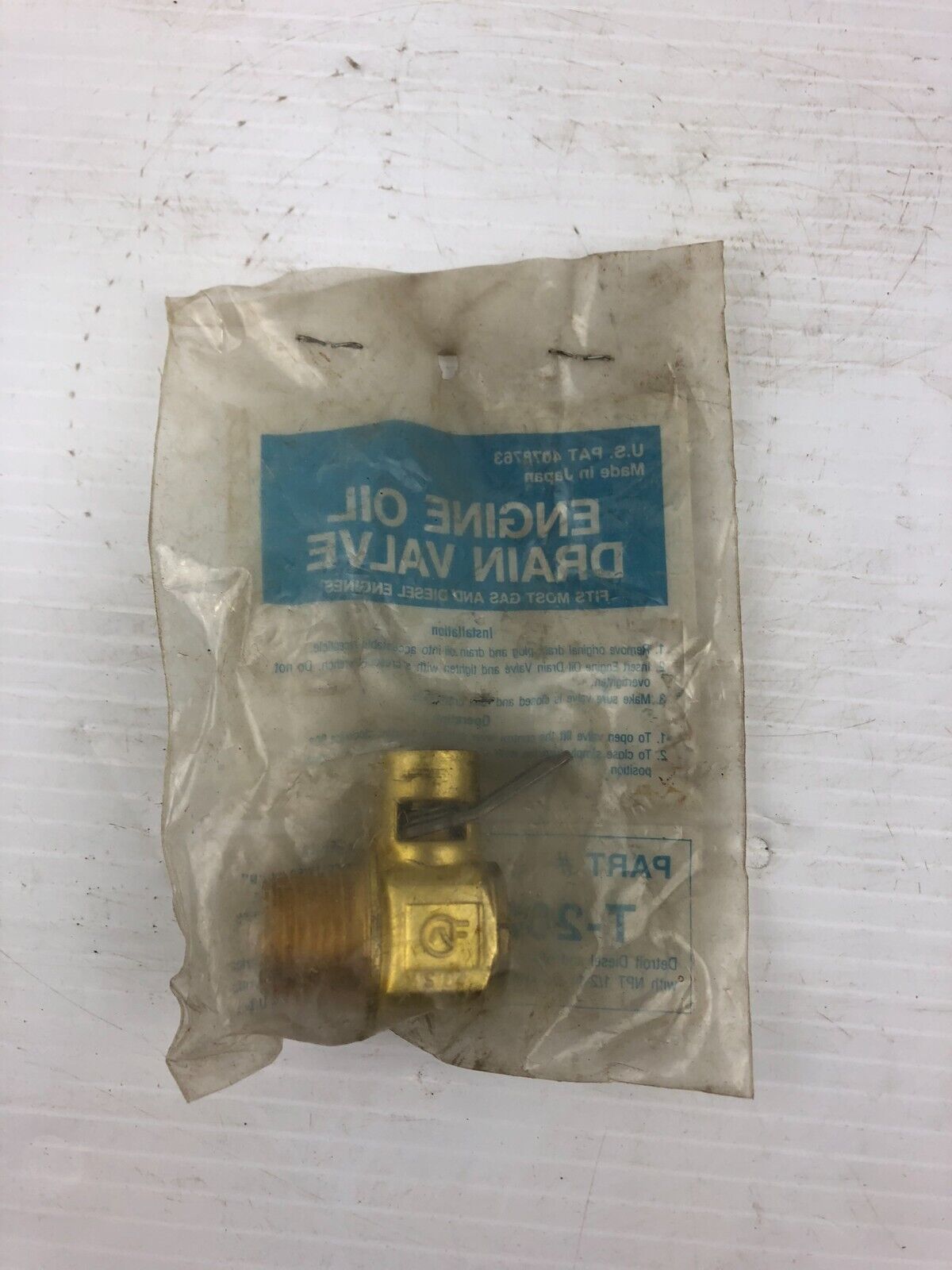 Fumoto T-202 Engine Oil Drain Valve