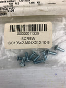 Sidel 11329 Flat Top Screw - Lot of 9