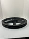 Fan Pulley Wheel Double Groove 19-1/2" OD x 2" W x 1-1/2" bore / 1-3/4" w/keyway