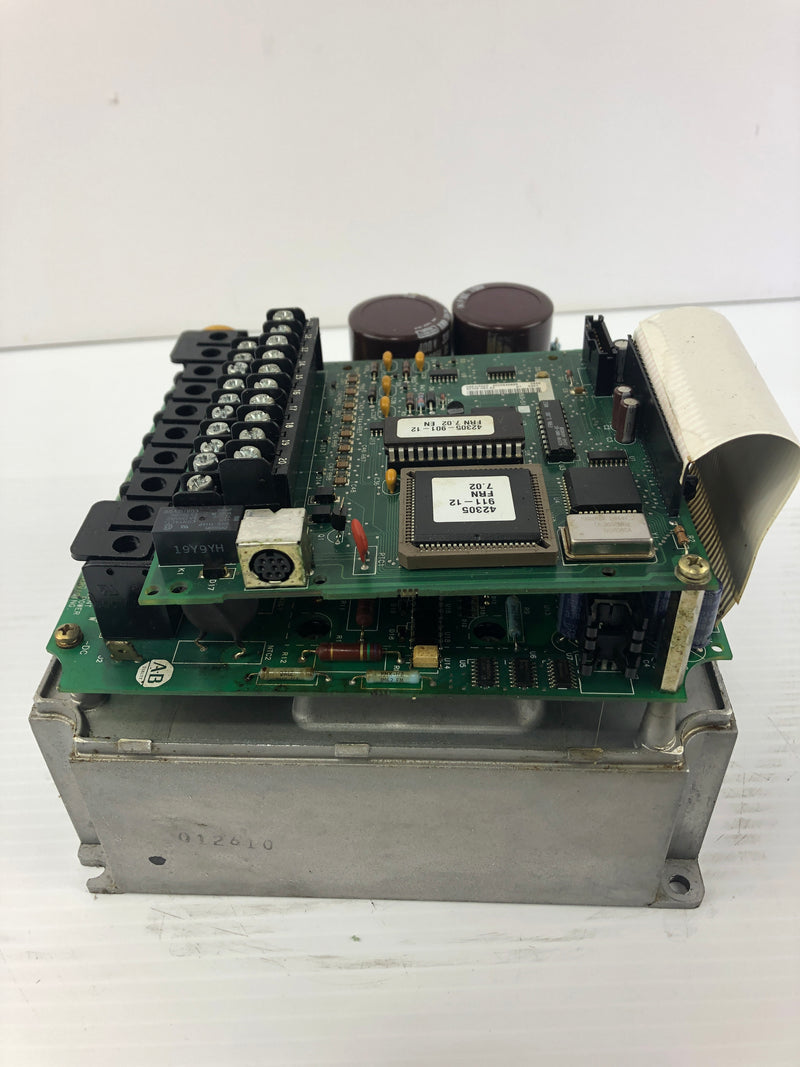 Allen-Bradley 42305-911-12 Drive Control Board with 42305-021-01 Heat Sink Base