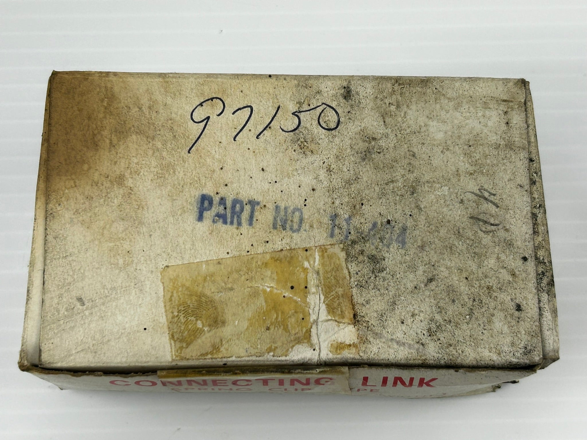 Connecting Link Spring Clip Type Number 43 1/2" Pitch x 1/8" Wide - Boxof 25