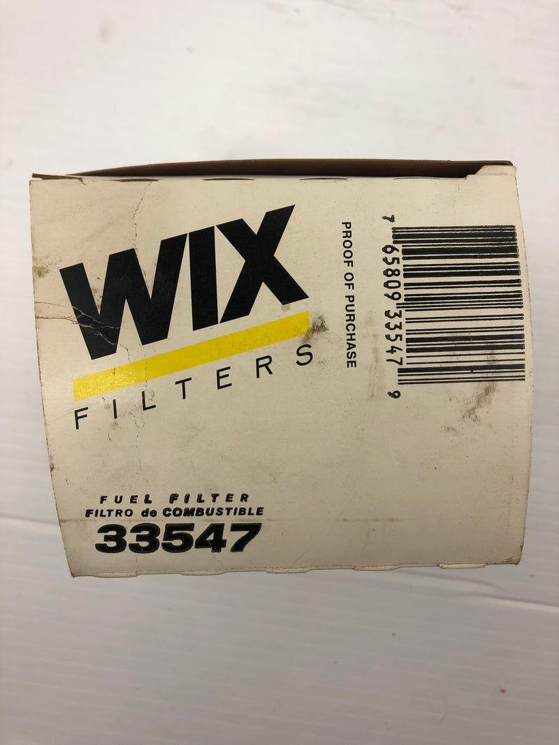 Fuel Water Separator Filter Wix 33547