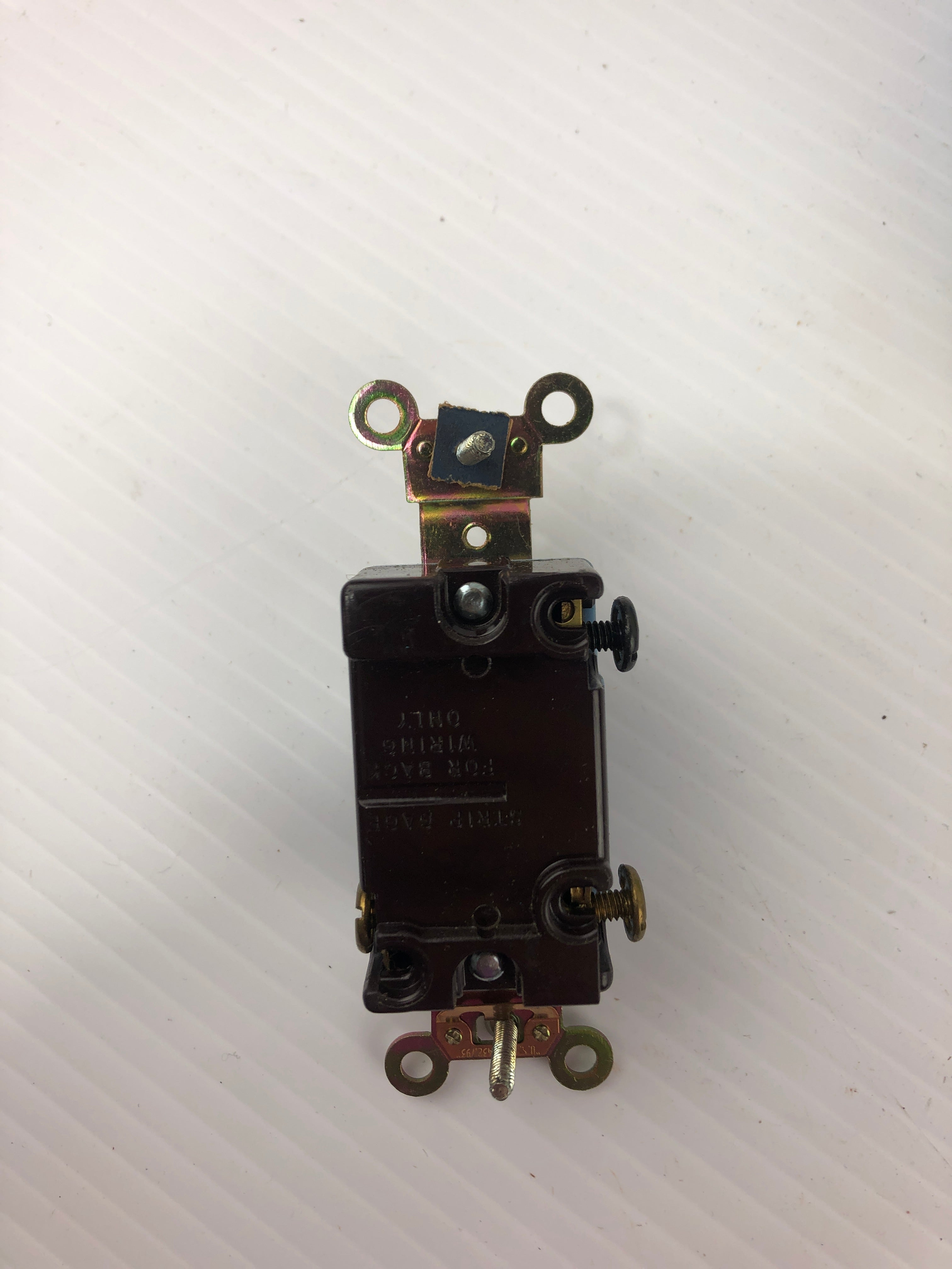 Leviton 1203-E Black AC Quiet Toggle Switch 15A 120/277V A/C Only Lot of 7