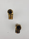 LL Male T Fitting 5/8" ID 18 Gauge - Lot of 2