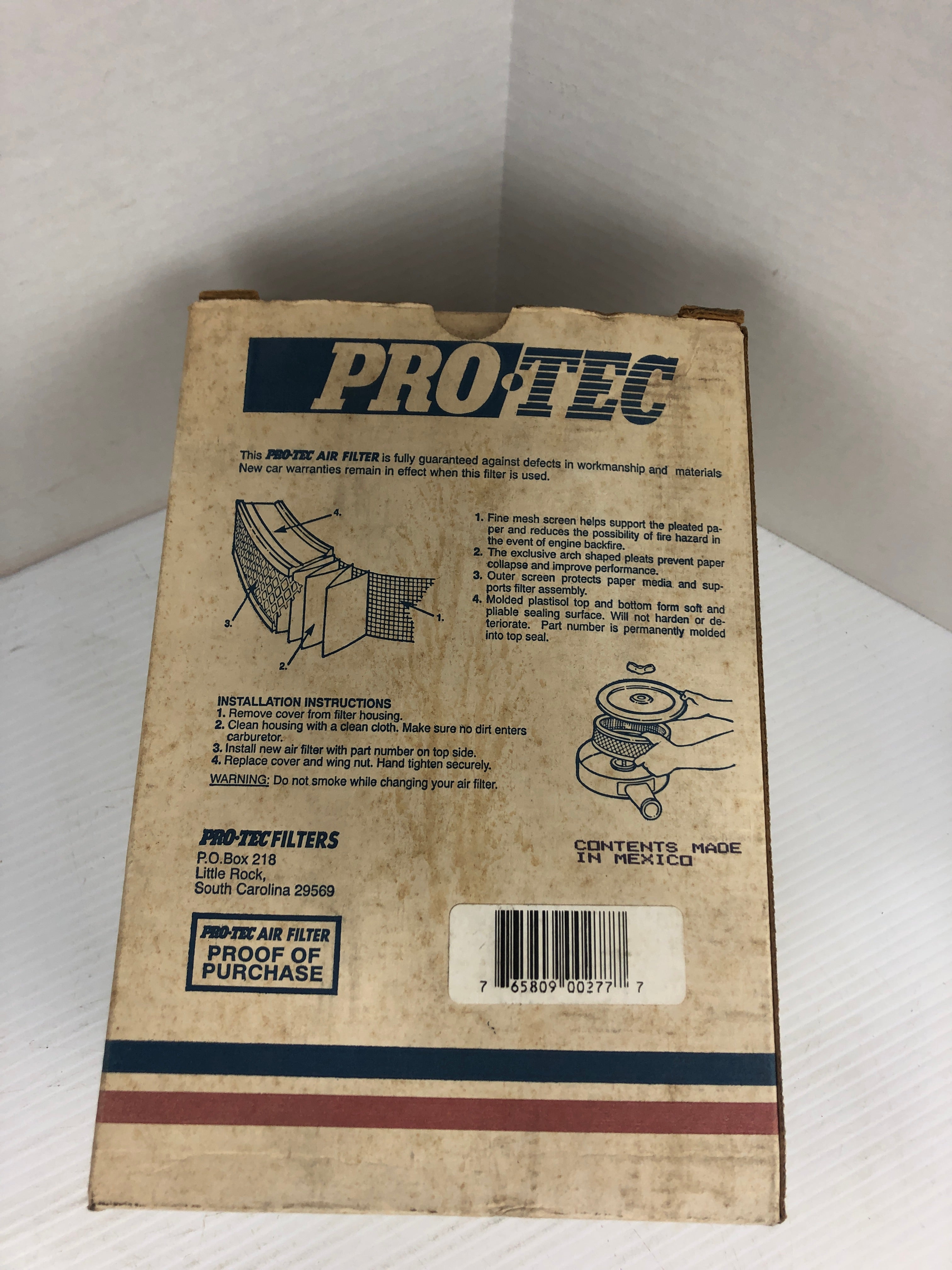 Pro-tec 277 Air Filter