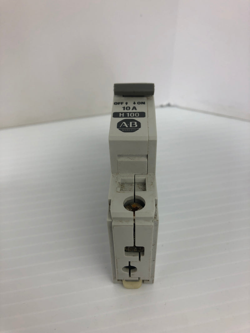 Allen-Bradley 1492-CB1 H100 Circuit Breaker Ser. B 10A 1P - Lot of 3