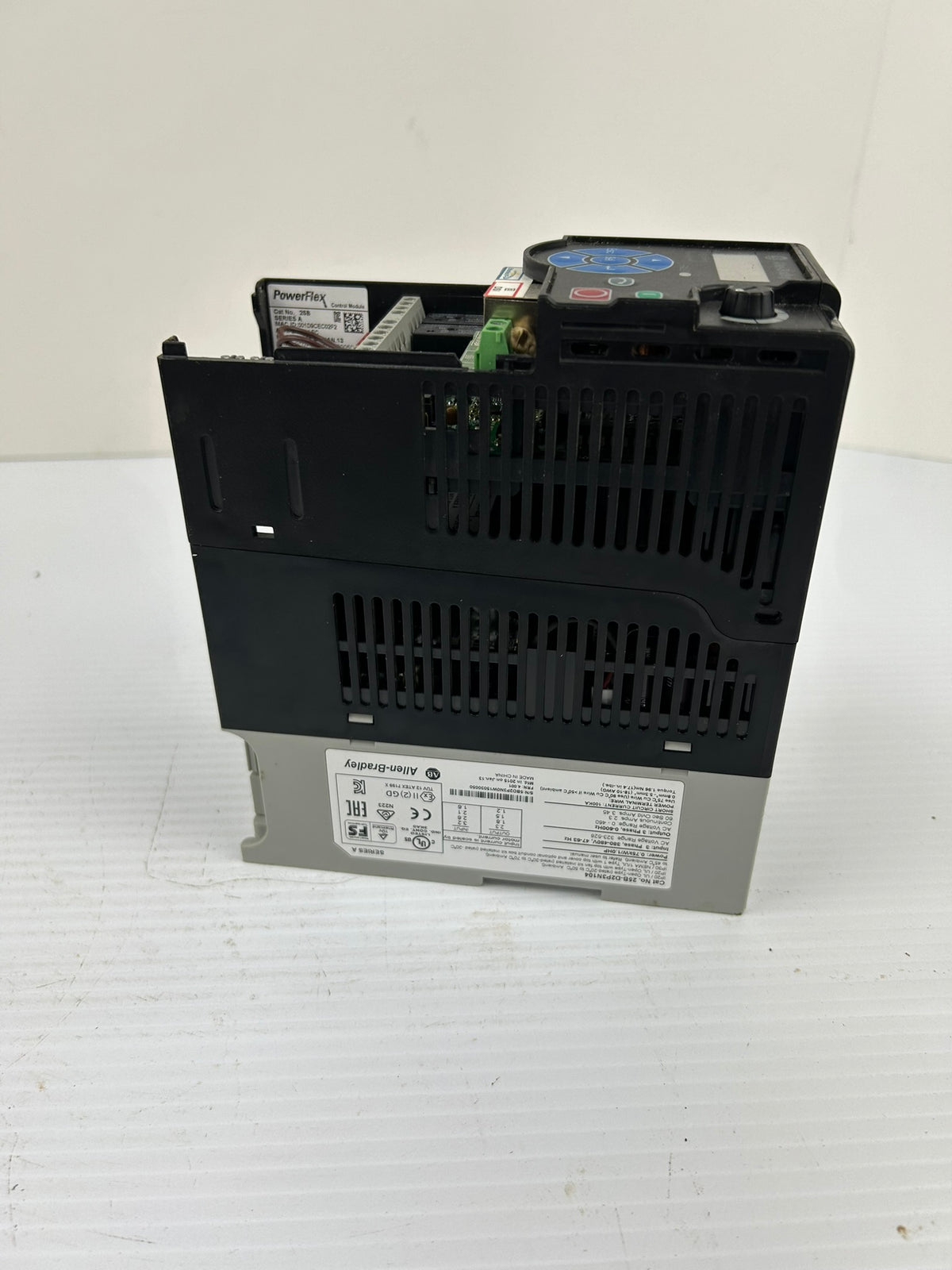 Allen Bradley 25B-D2P3N104 PowerFlex 525 AC Drive Series A - No Cover
