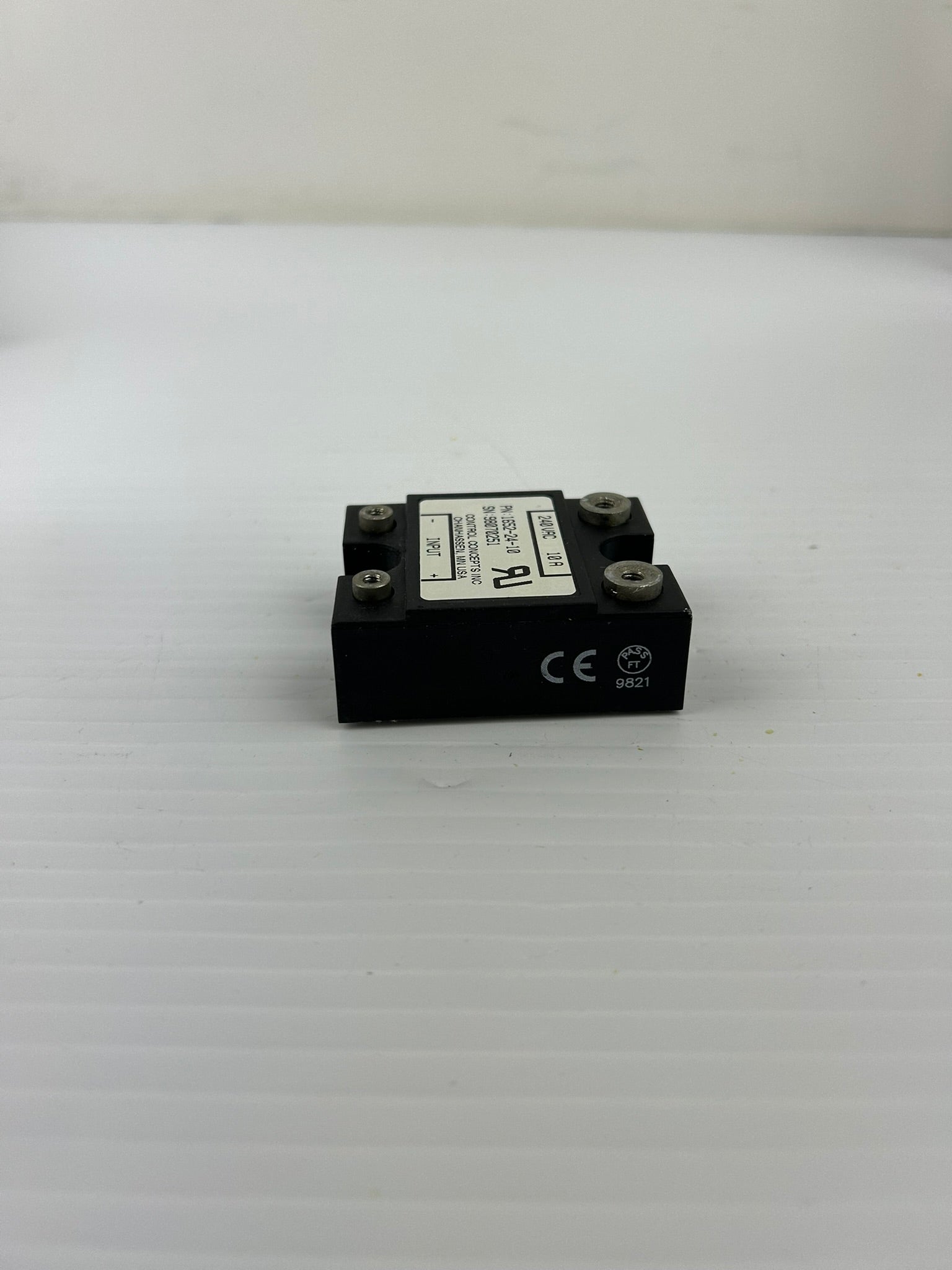 Control Concepts 1652-24-10 Solid State Relay 240 VAC 10A