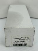 Gems 30640 Flow Switch Paddle Type 120/240V 20VA