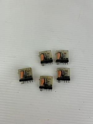 Omron G2R-1-S Relay SPDT 10A Industrial Control - Lot of 5