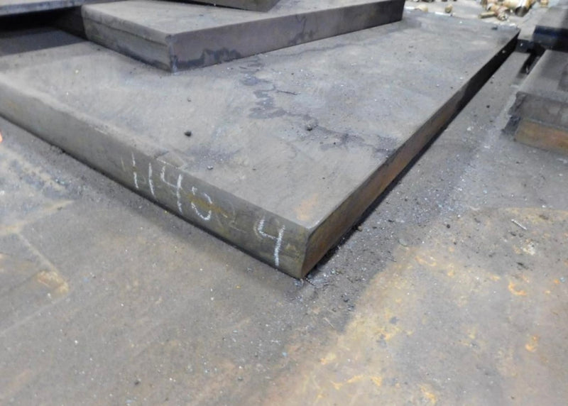 Heavy Steel Plate Slab Lot Miscellaneous Sizes