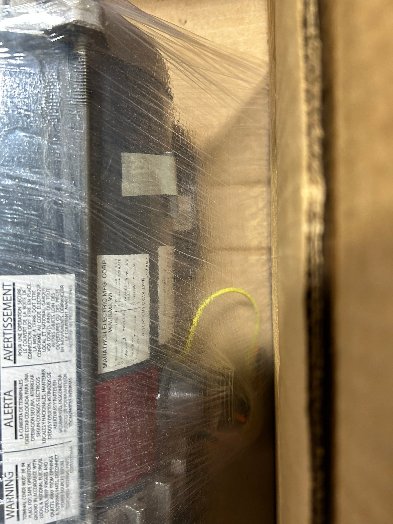 Marathon 056C11G5501 Motor 1/2 HP RPM 1140 1 PH 60HZ 56 Frame