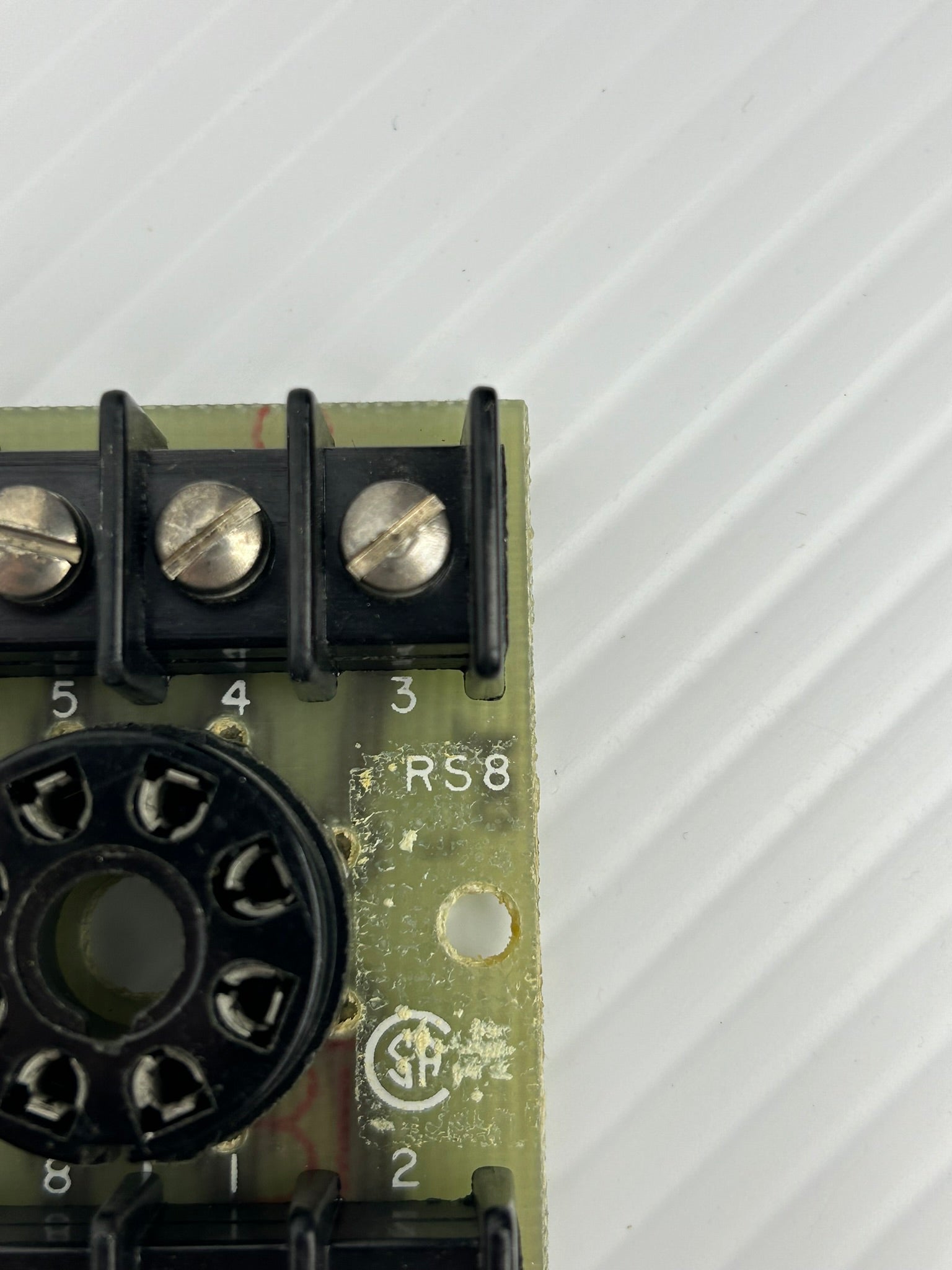 Curtis RS8 Relay Socket - Lot of 3