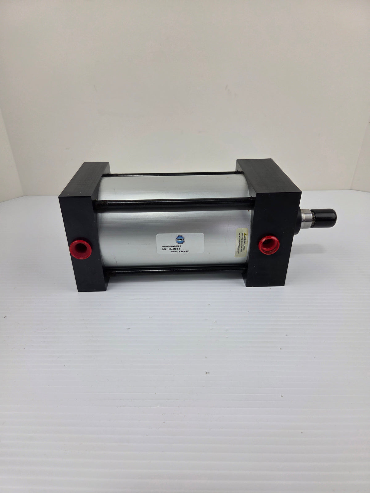 Bimba FM-MS4-4X5-MPR Air Cylinder 4" Bore x 5" Stroke 250 PSI Max