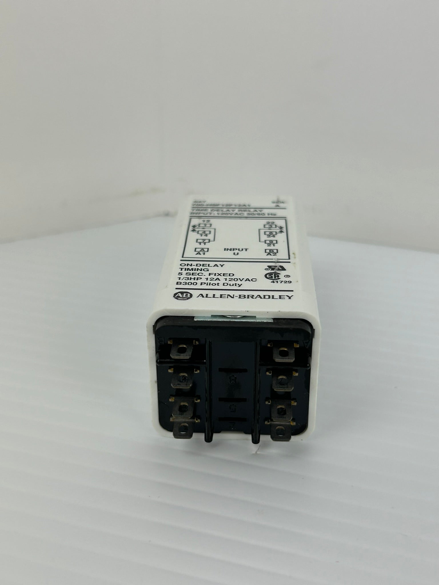 Allen-Bradley 700-HSF12F12A1 Time Delay Relay Ser A 120VAC