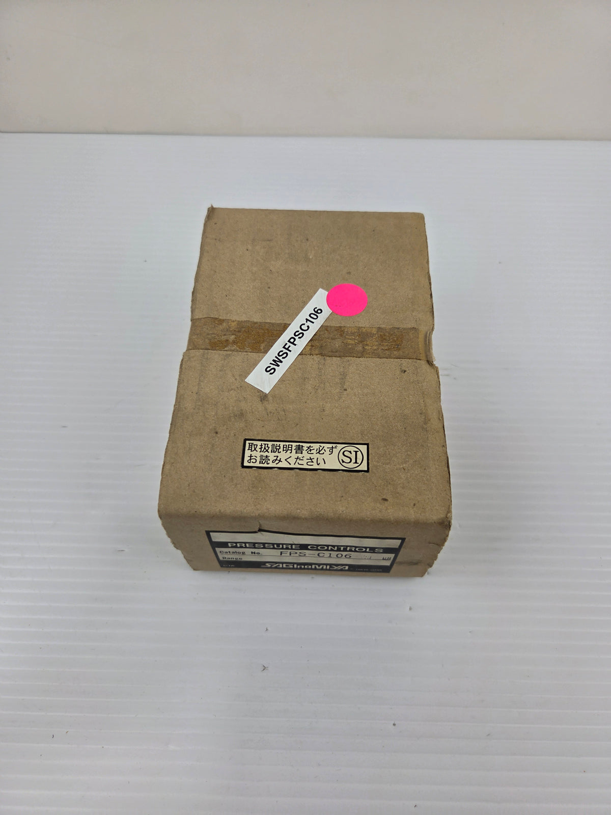 Saginomiya FPS-C106 Pressure Control Switch 1.5MPa -0.06~0.6 MPa