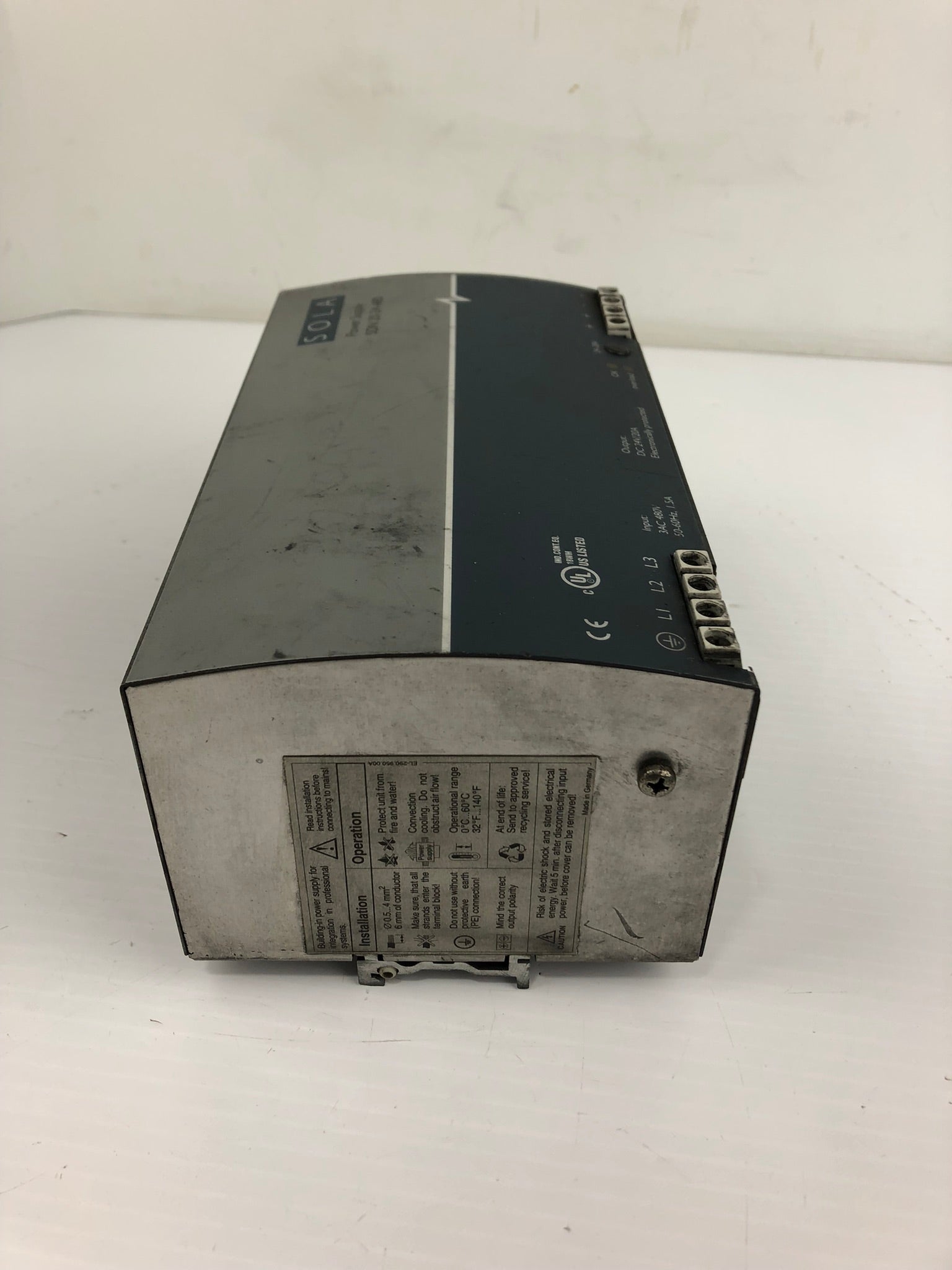 SOLA Power Supply SDN 20-24-480