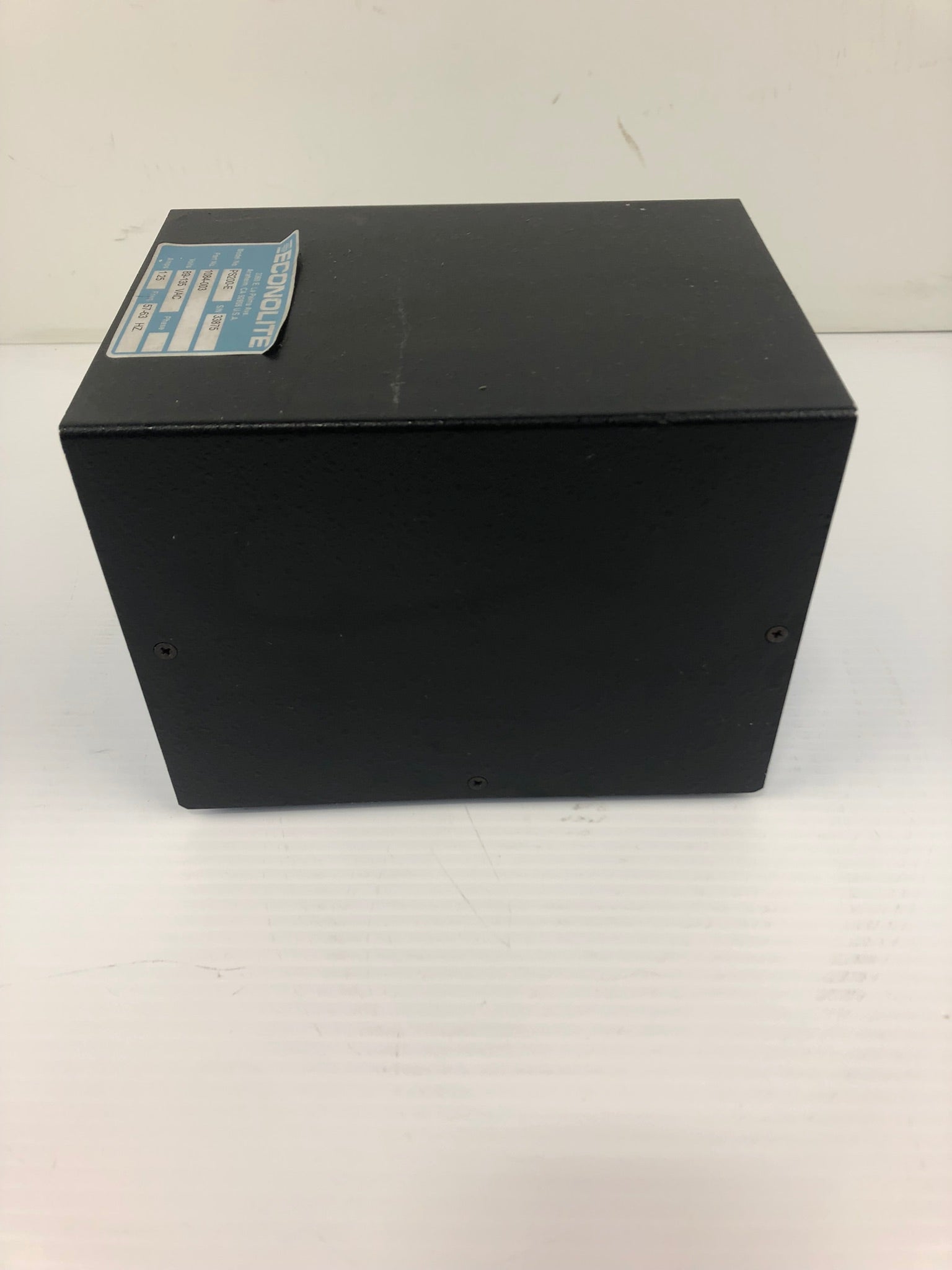 Econolite PS200-E Cabinet Power Supply 89-135VAC 1.25 A 57-63 Hz
