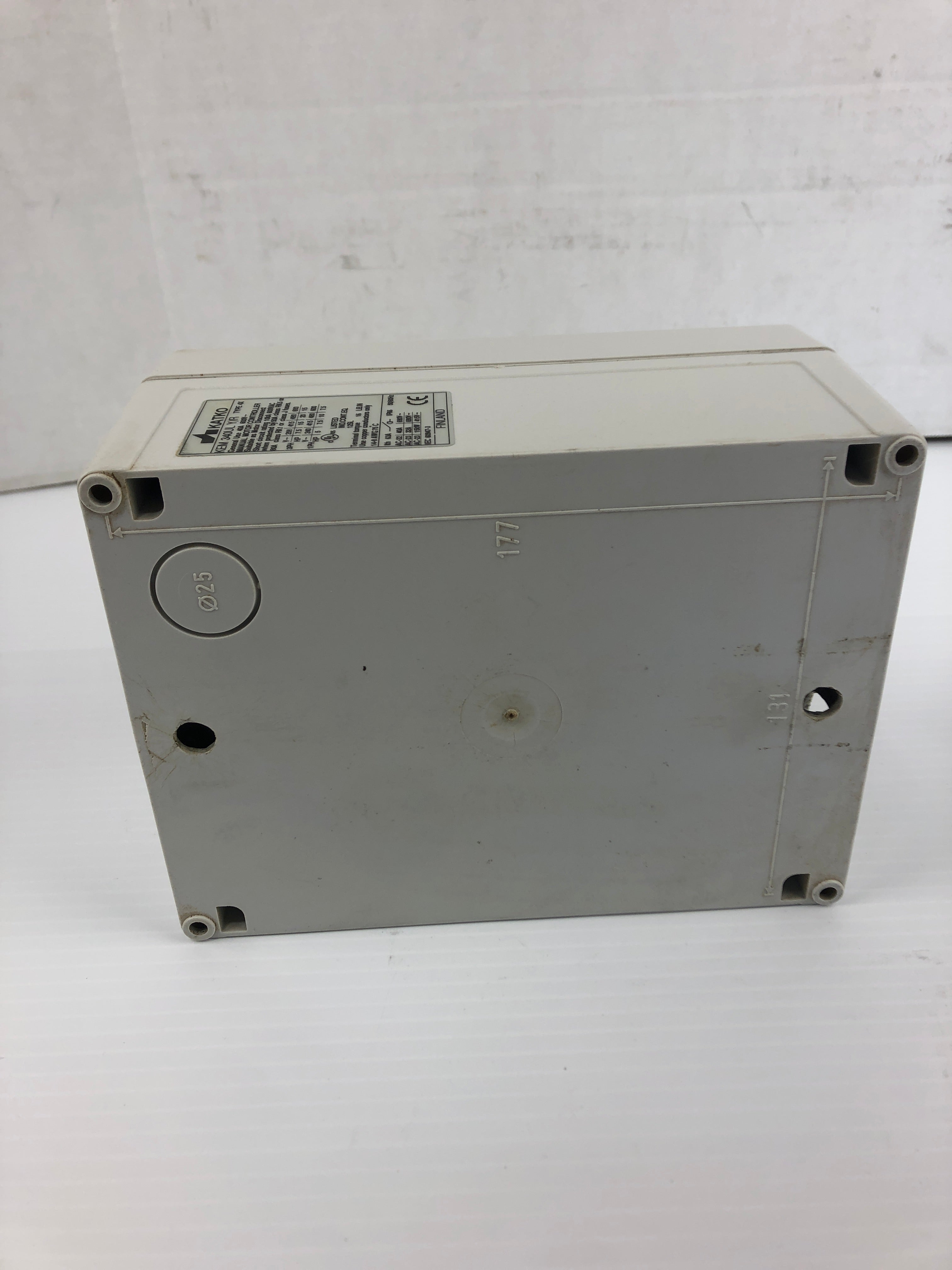 Katko KEM 340LU Y/R Manual Motor Controller Box Type 4X