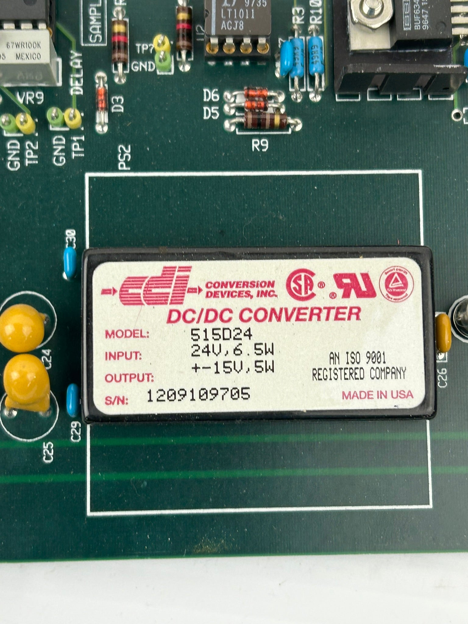 Doppler Transmitter RL18959038D.MPC PLC Module Circuit Board