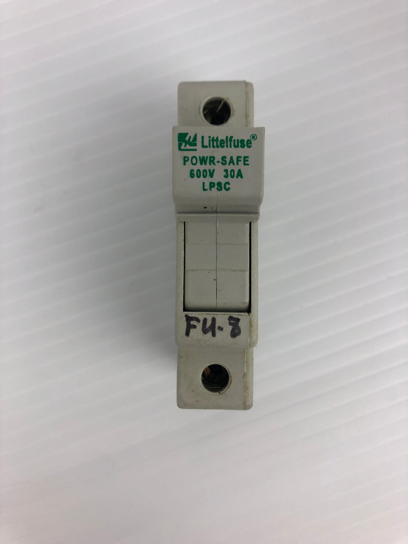 Littelfuse LPSC Fuse Holder 600V 30A 1P - Lot of 3