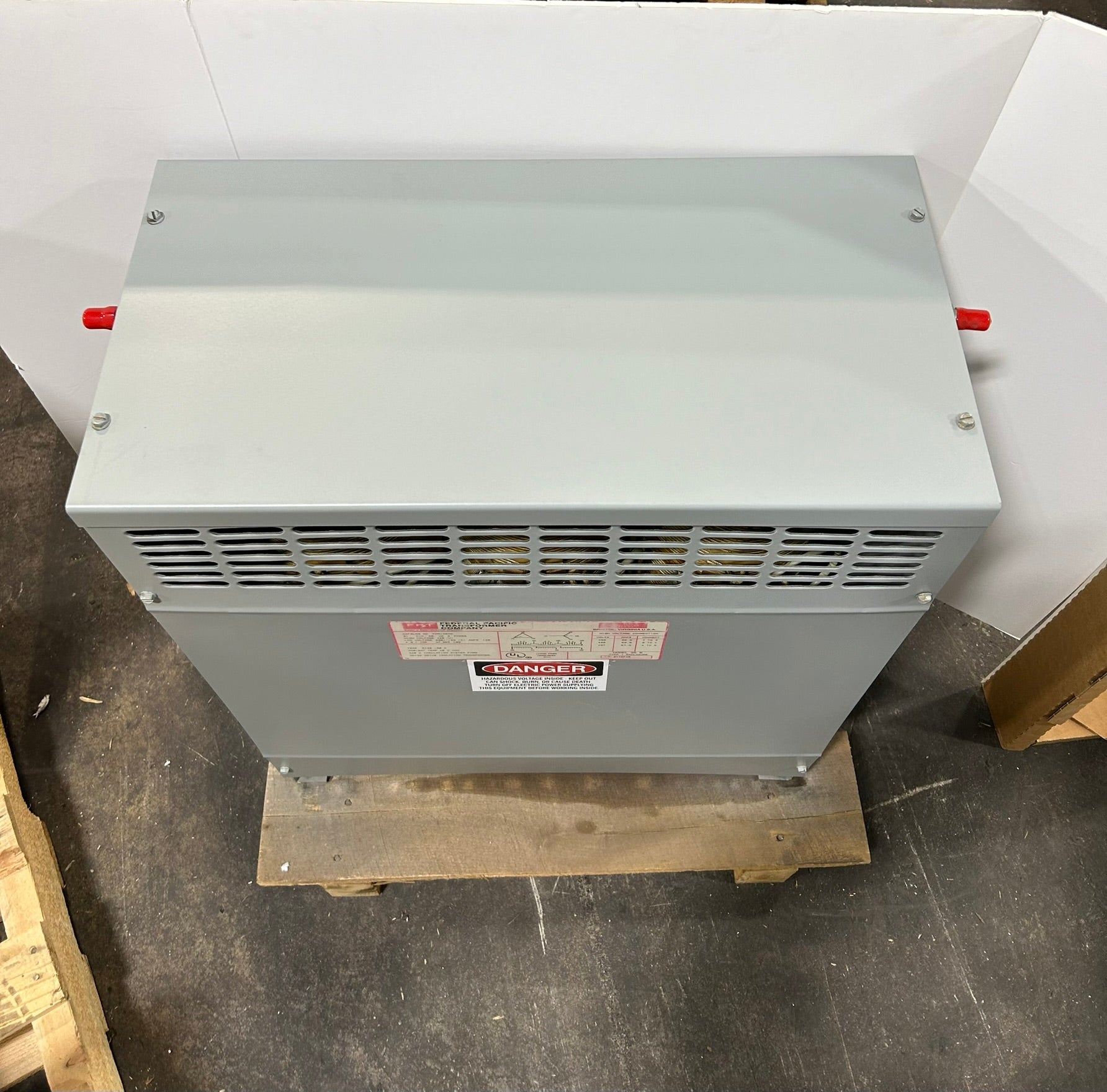 Federal Pacific FH51CEMD Dry Type Transformer 36B 51kVA 3PH 460V 128A Type 1