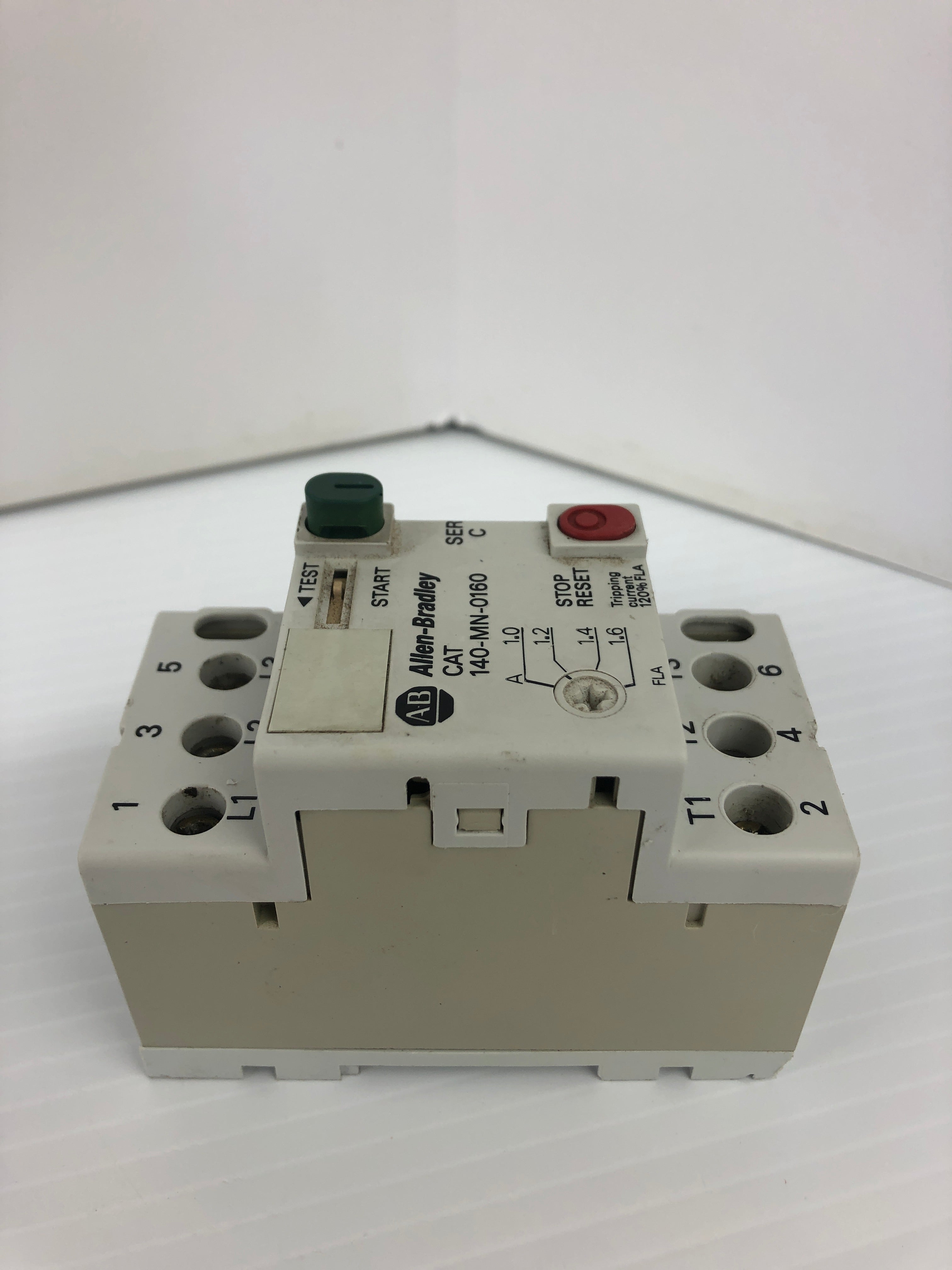 Allen-Bradley 140-MN-0160 Motor Starter Ser. C 600V 2.5A - Lot of 5