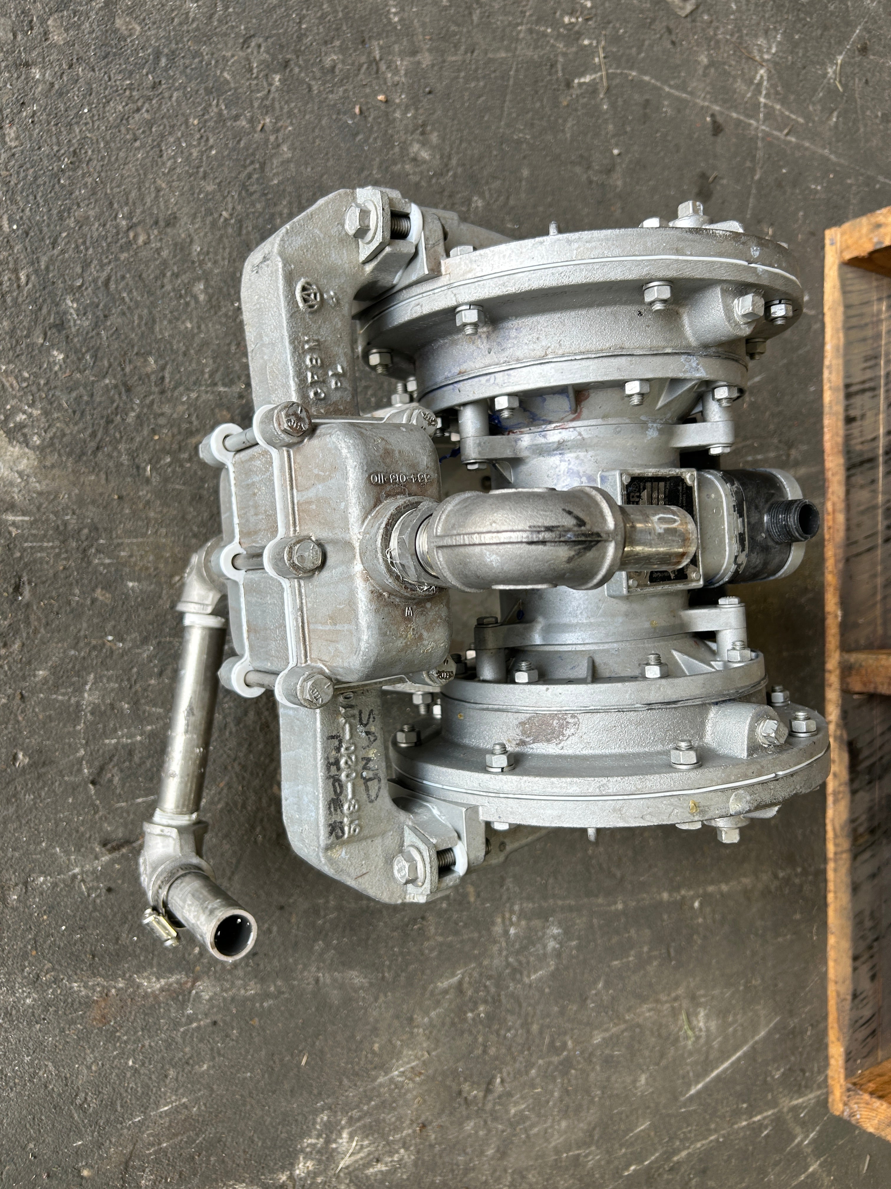 Warren Rupp Sandpiper ST1-A Air Powered Double Diaphragm Pump DVG-4-SS 100PSI