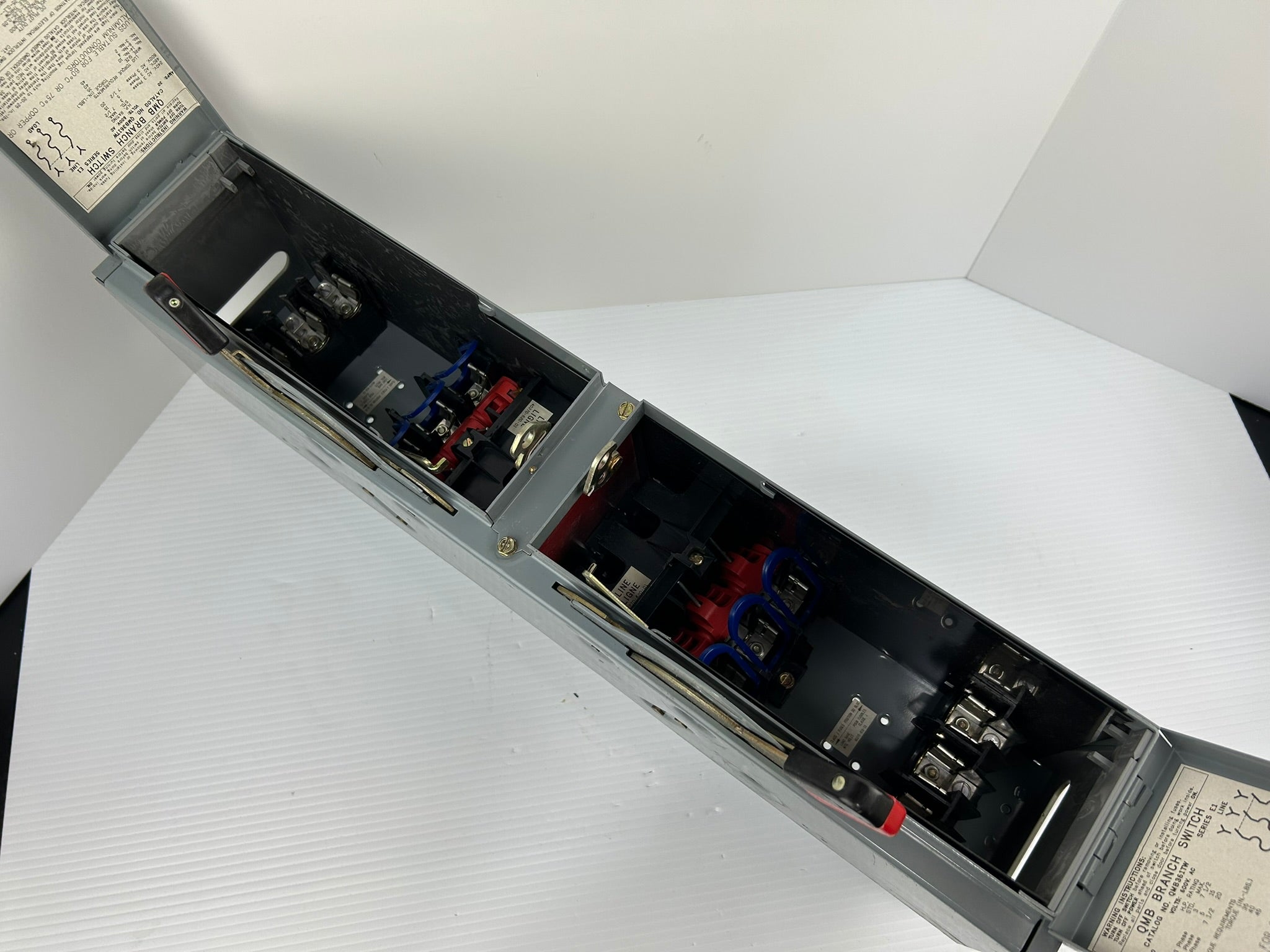 Square D QMB361TW Panel Board QMB Branch Switch 30 Amps 3 Pole 600VAC Series E1