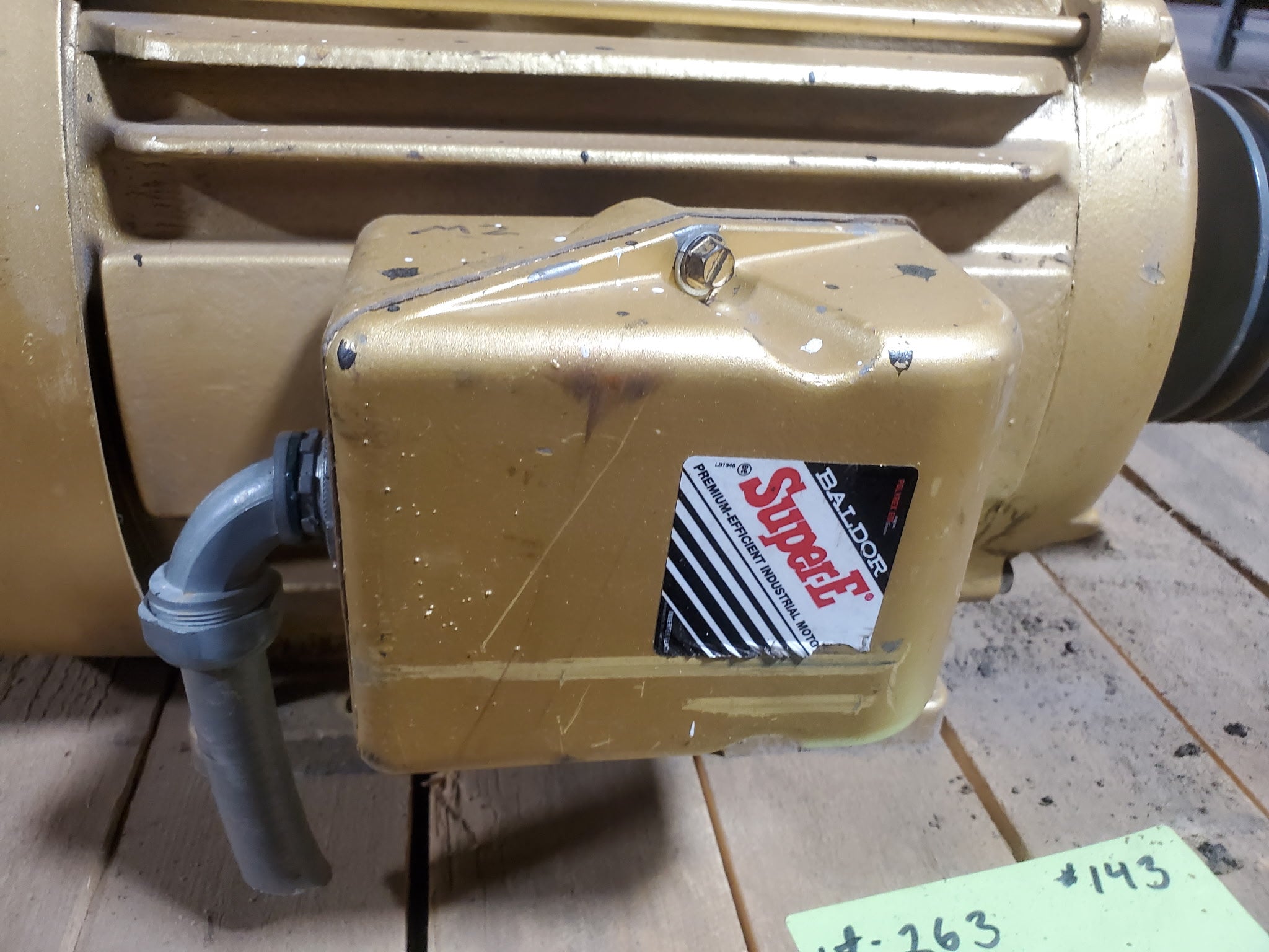 Baldor Reliance EM2333T Electric Motor 15HP 1765 RPM 230/460V TEFC 254T 3PH