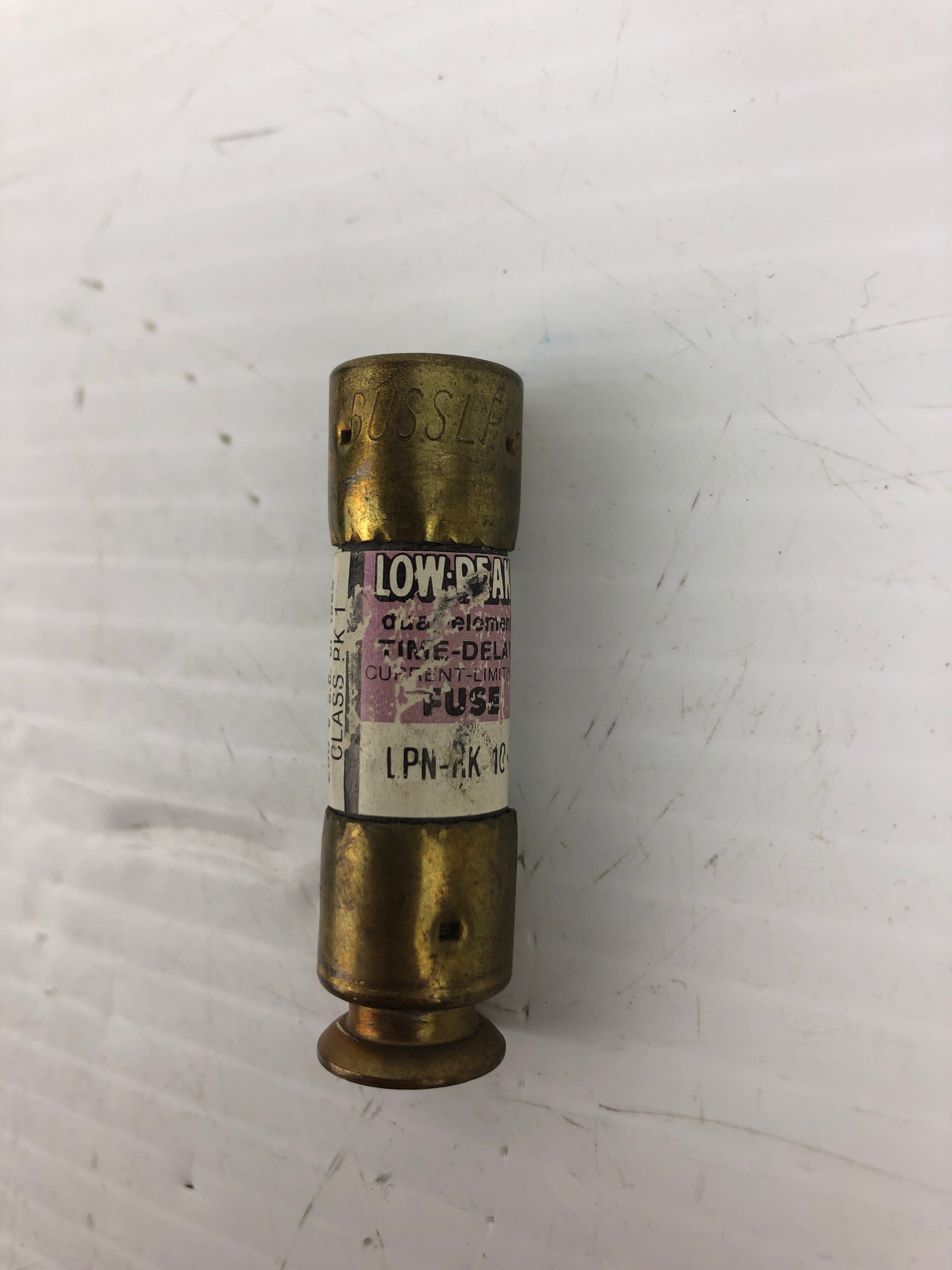 Bussmann LPN-RK 10 Amp Low Peak Dual Element Time Delay Fuse