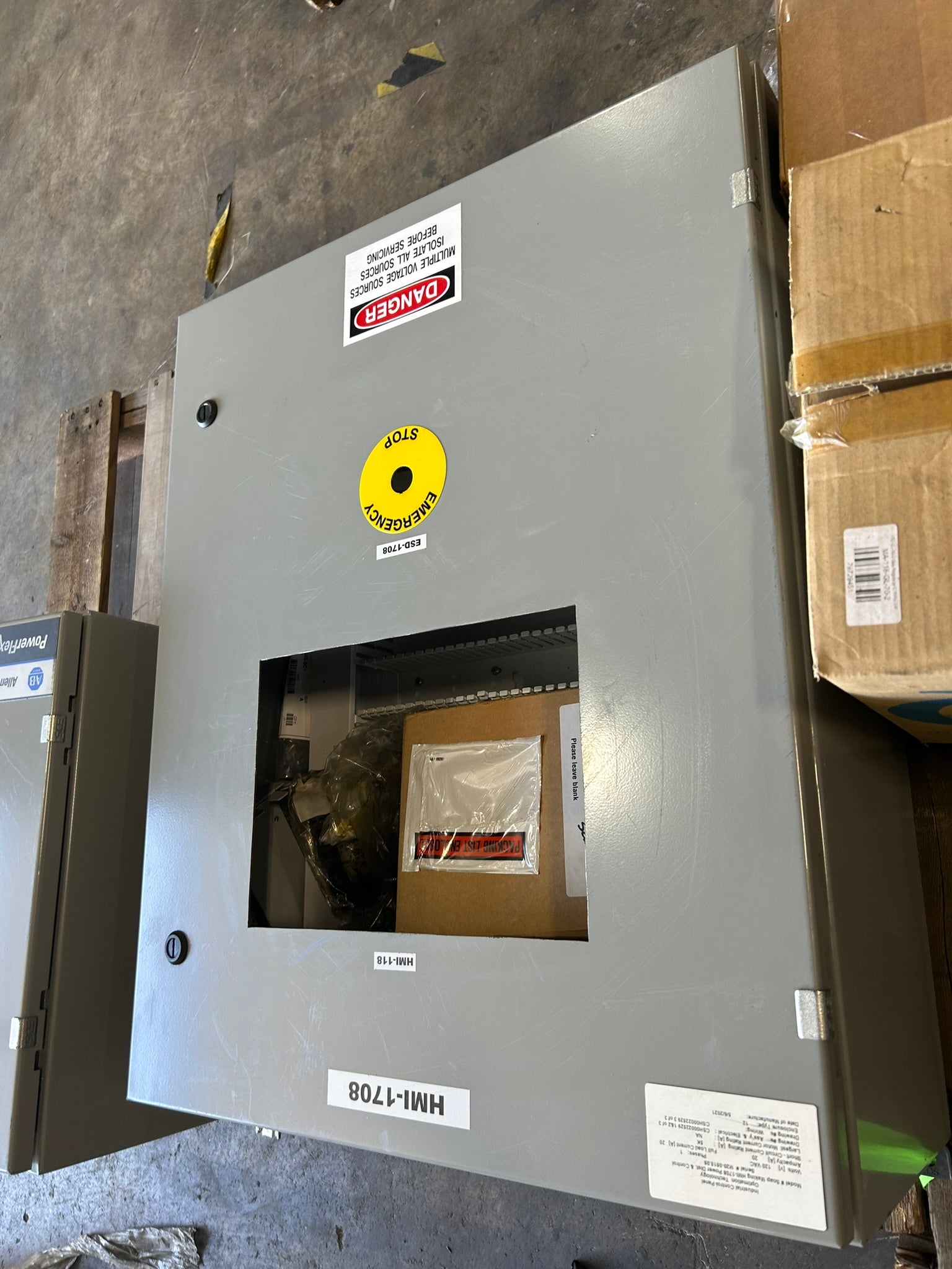 SCE 4284915 Industrial Control Panel Enclosure SCE-30EL2410LP 30"x 24"x10"