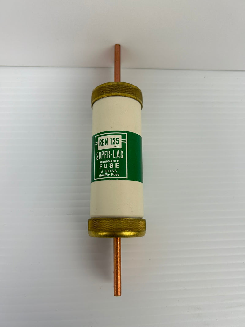 Bussmann REN 125 Super Lag Renewable Fuse 250V 125A - Lot of 2