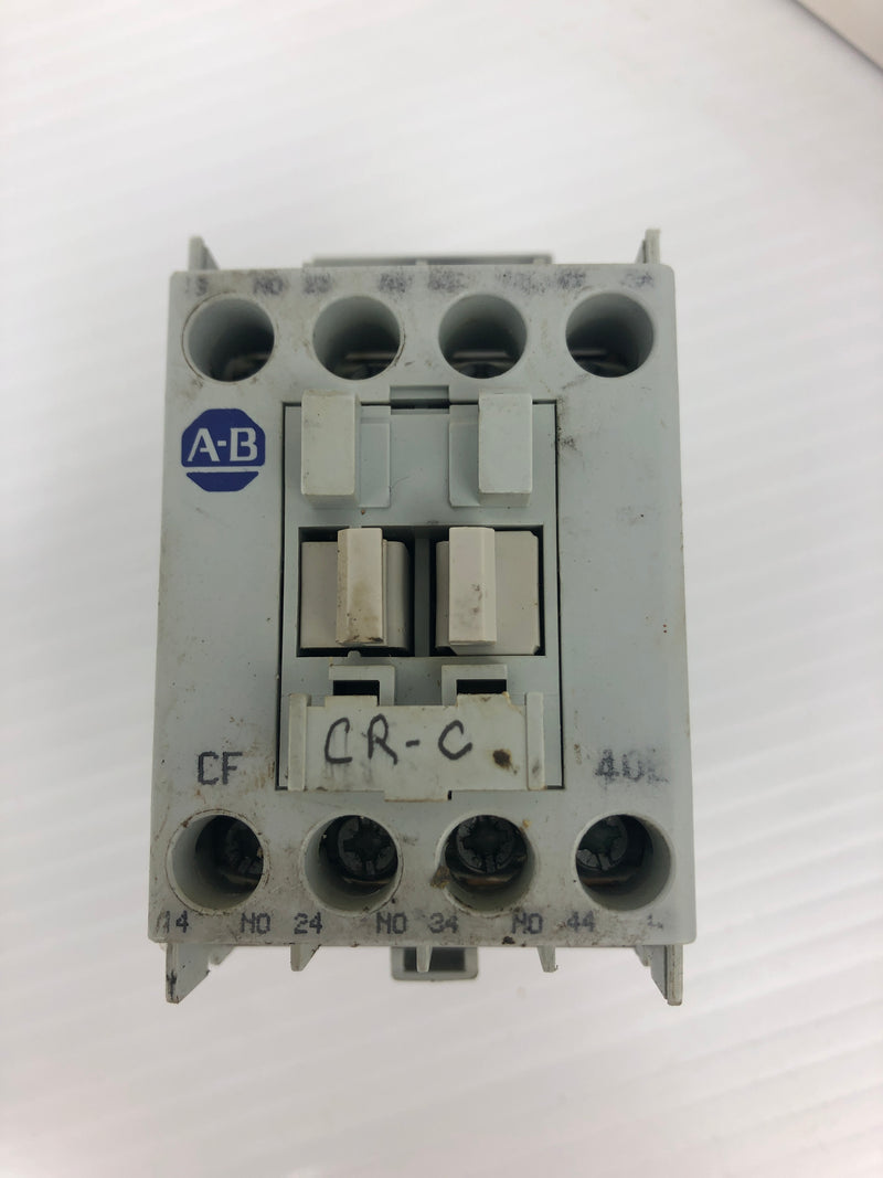 Allen-Bradley 700-CF400* Control Relay Ser. A 690V 20A 3PH 8kV