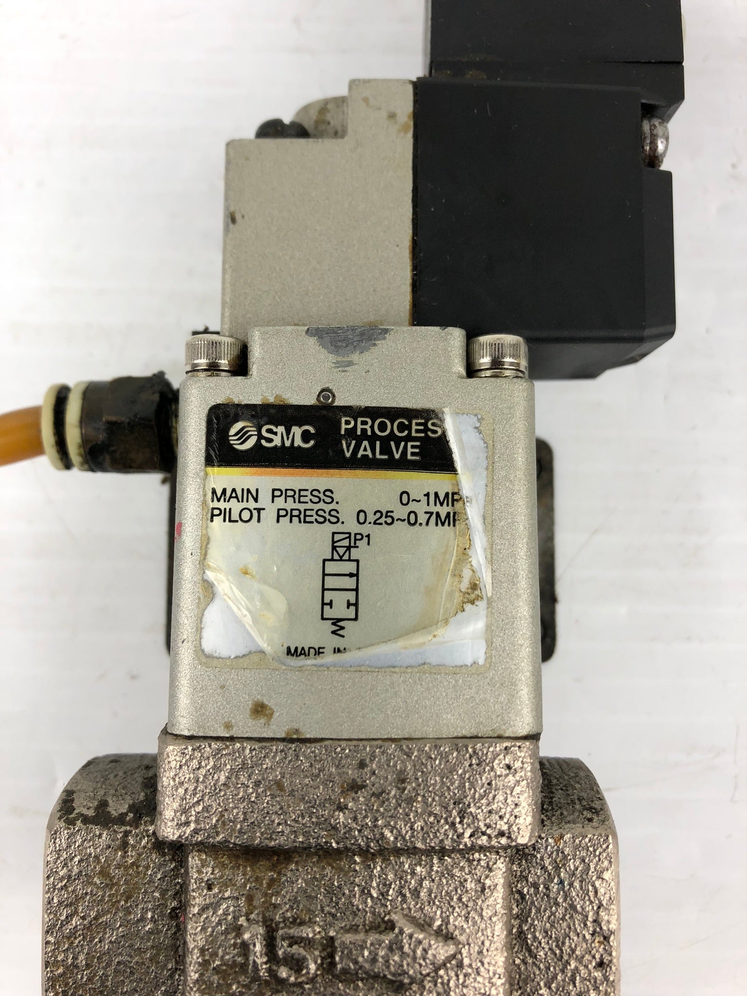 SMC V0307-1DZ Solenoid Valve Pressure 0-0.7MPa with Process Valve